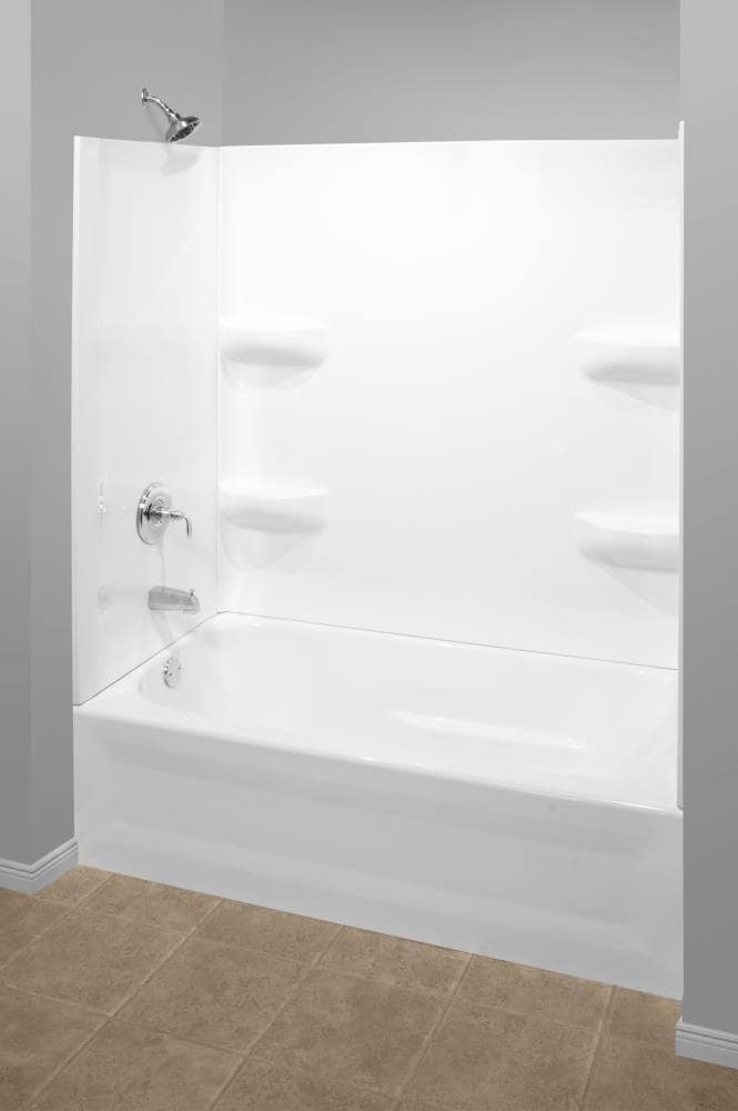 In The Bathtub Shower Combination, 54 Wide Tub Surround