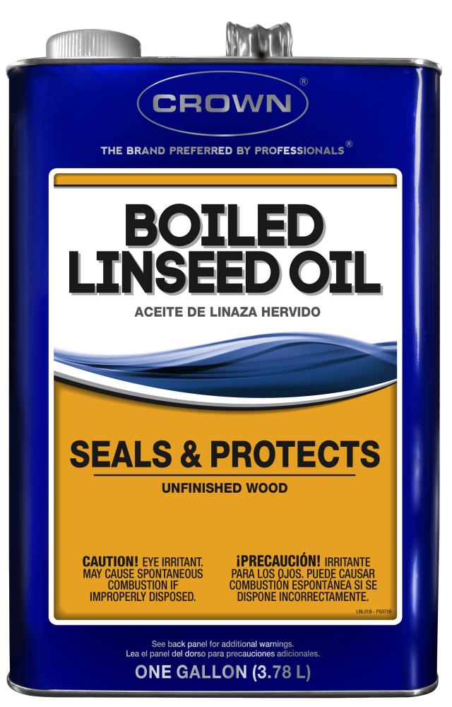 Crown 128-fl oz Slow to Dissolve Linseed Oil at Lowes.com