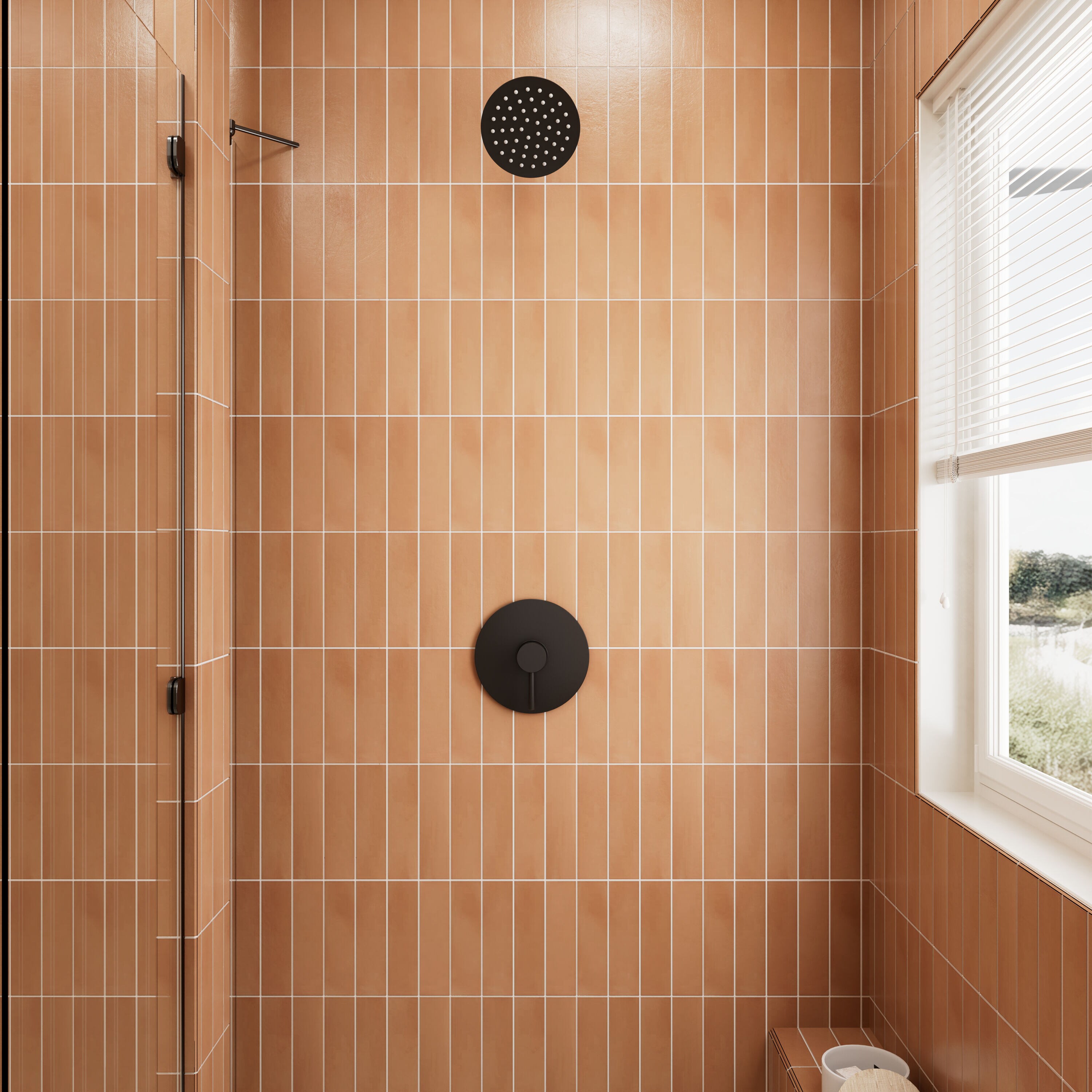 CRANACH C01.CR03.MB Showerhead-Bar-Panels - View #9