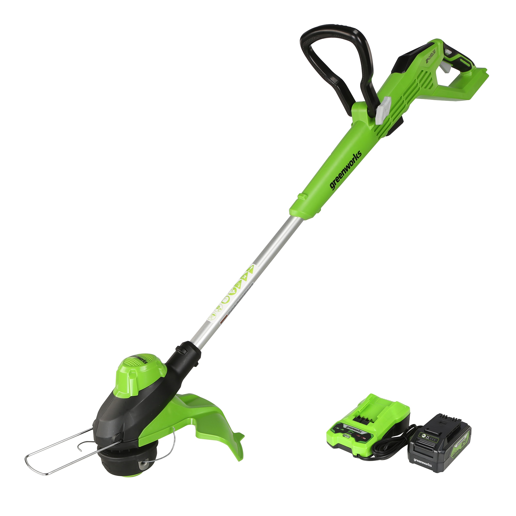  Greenworks 40V Cordless String Trimmer and Leaf