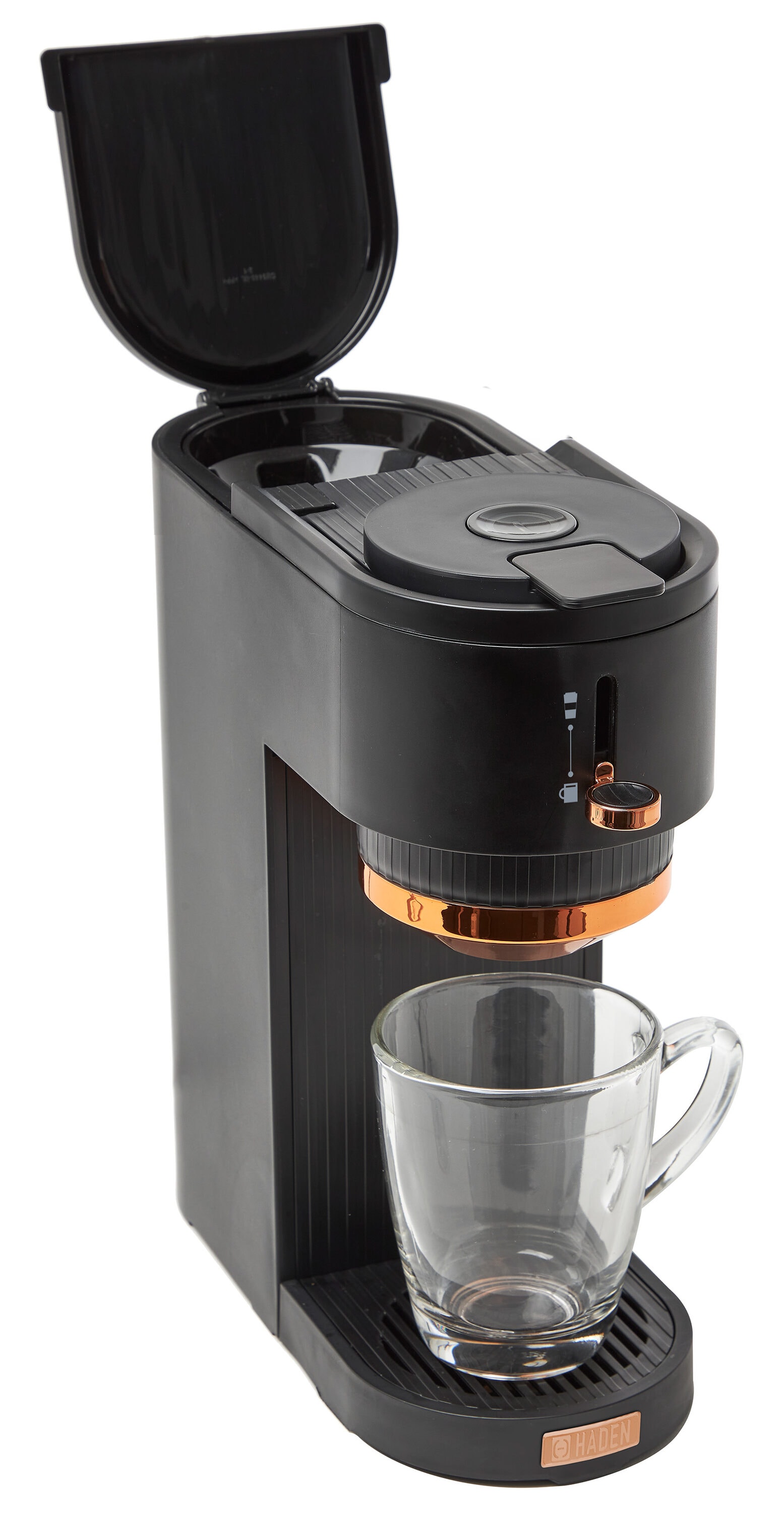 HADEN Dorchester Ultra Matte Black 10-Cup Programmable Drip Coffee Maker +  Reviews