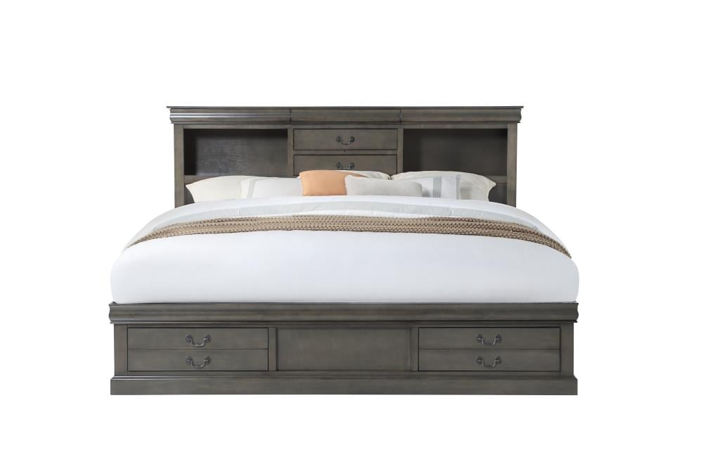 Louis Philippe III - Cherry - California King Bed - ACME West