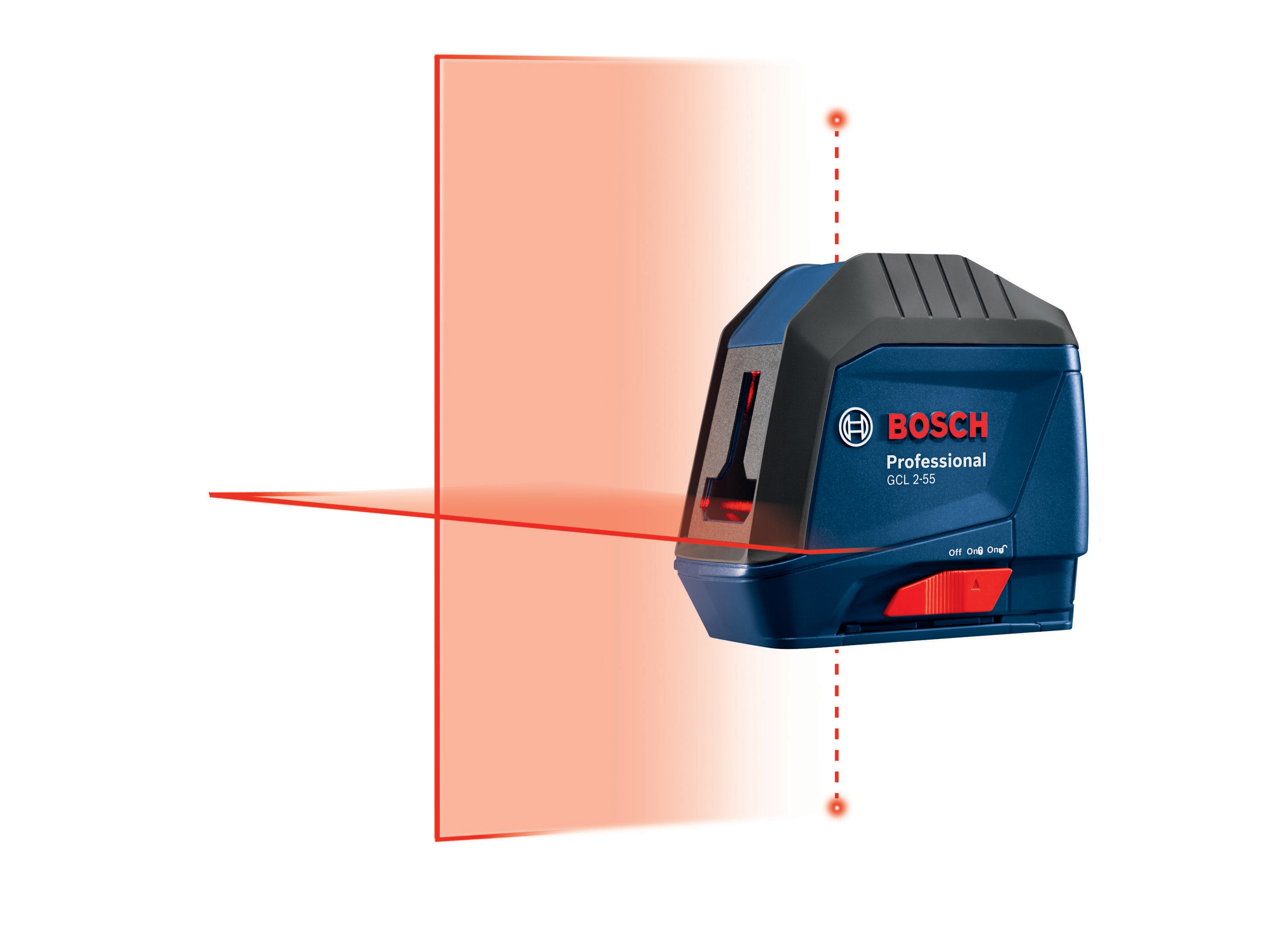 Bosch VisiMax Red 40-ft Self-Leveling Indoor Cross-line Laser