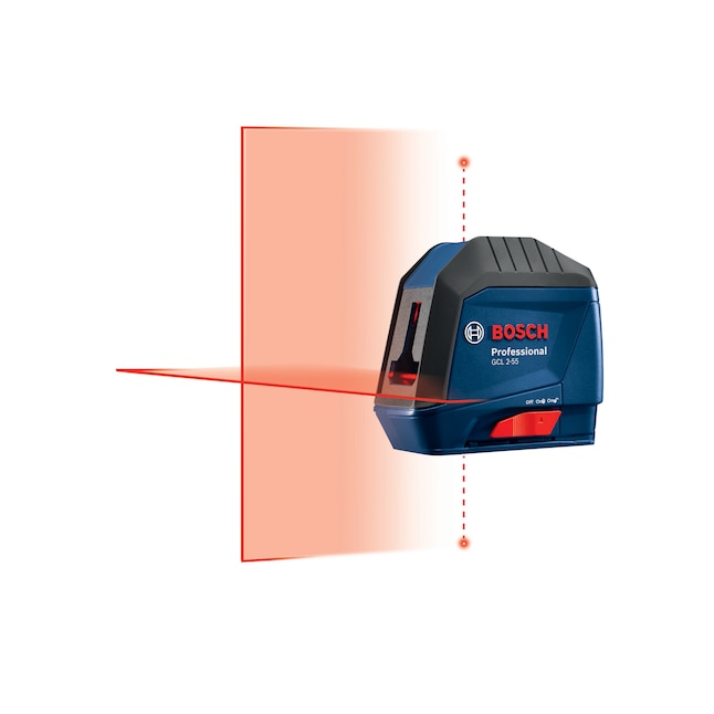 Bosch VisiMax Red 40-ft Self-Leveling Indoor Cross-line Laser