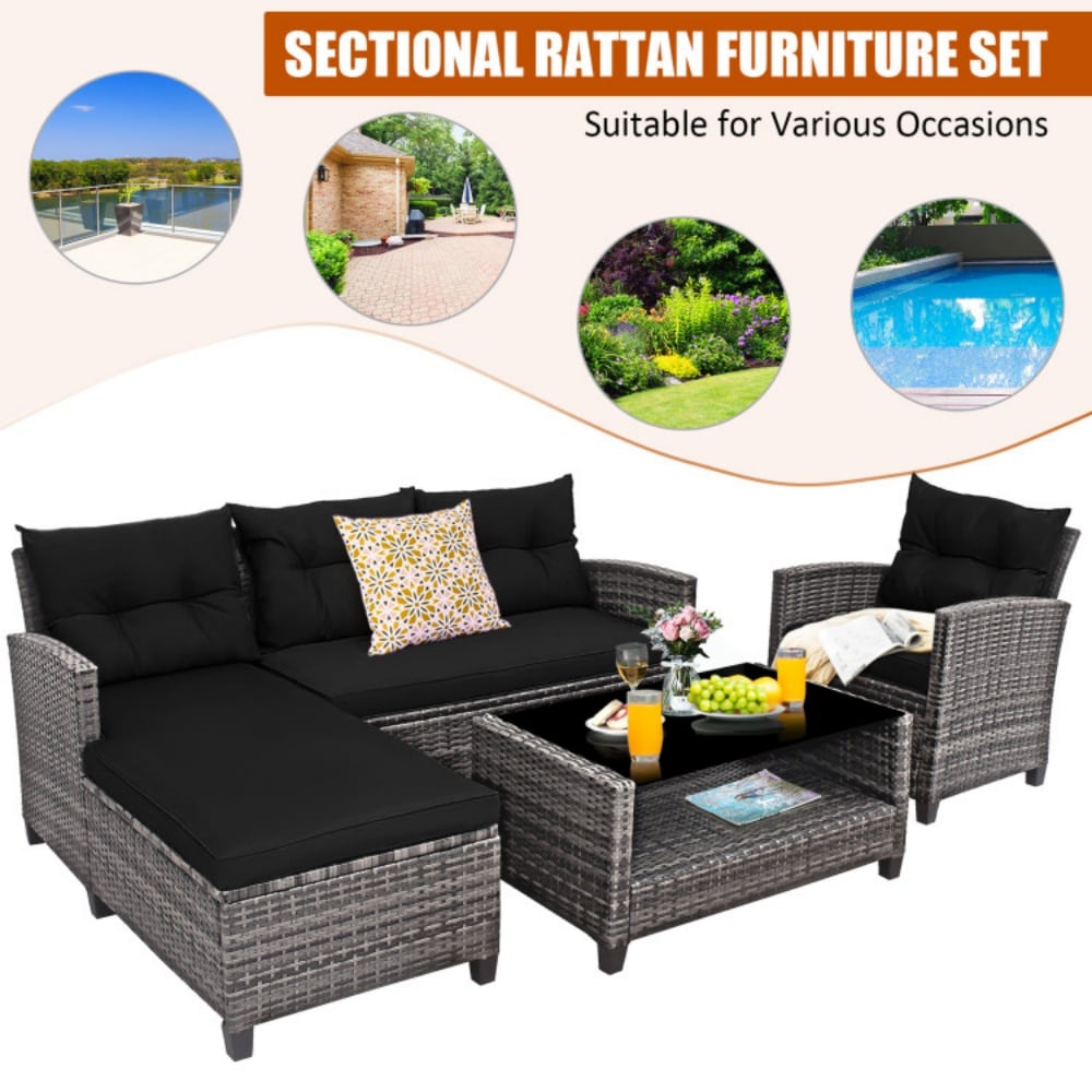 Dimakai DK-HWWF69DK Patio-Conversation-Sets - View #2