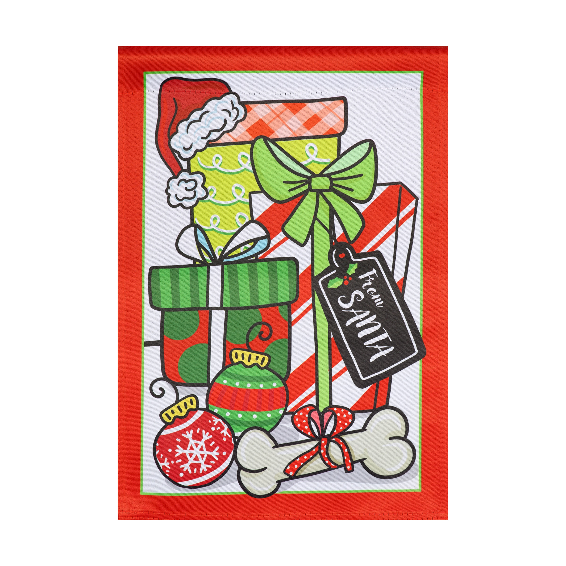 Style Selections ZLW14S13326 1-ft W x 1.5-ft H Christmas Garden flag