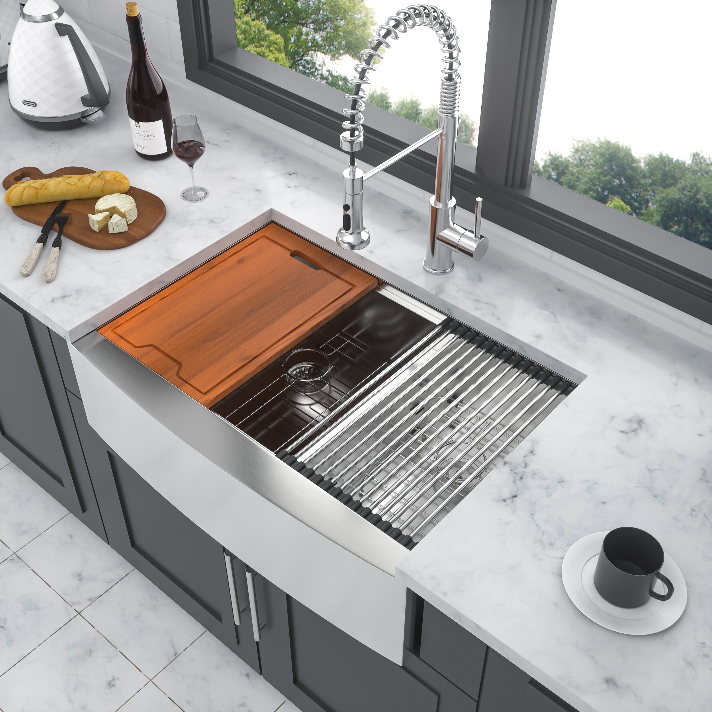 LOVMOR SF-J-W124371298 Kitchen-Sinks - View #2