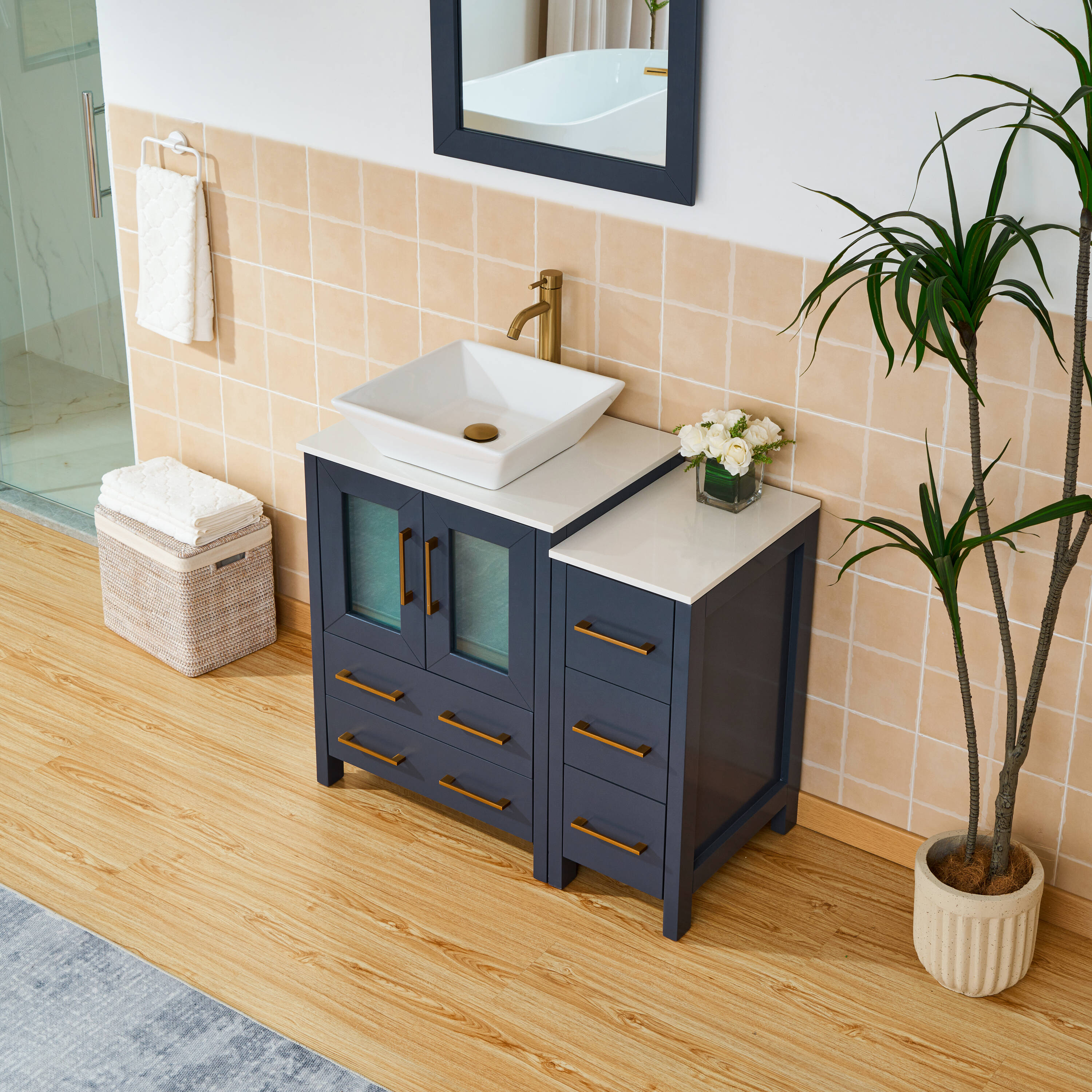 Vanity Art VA3124-36B Bath-Vanity-Combo - View #9