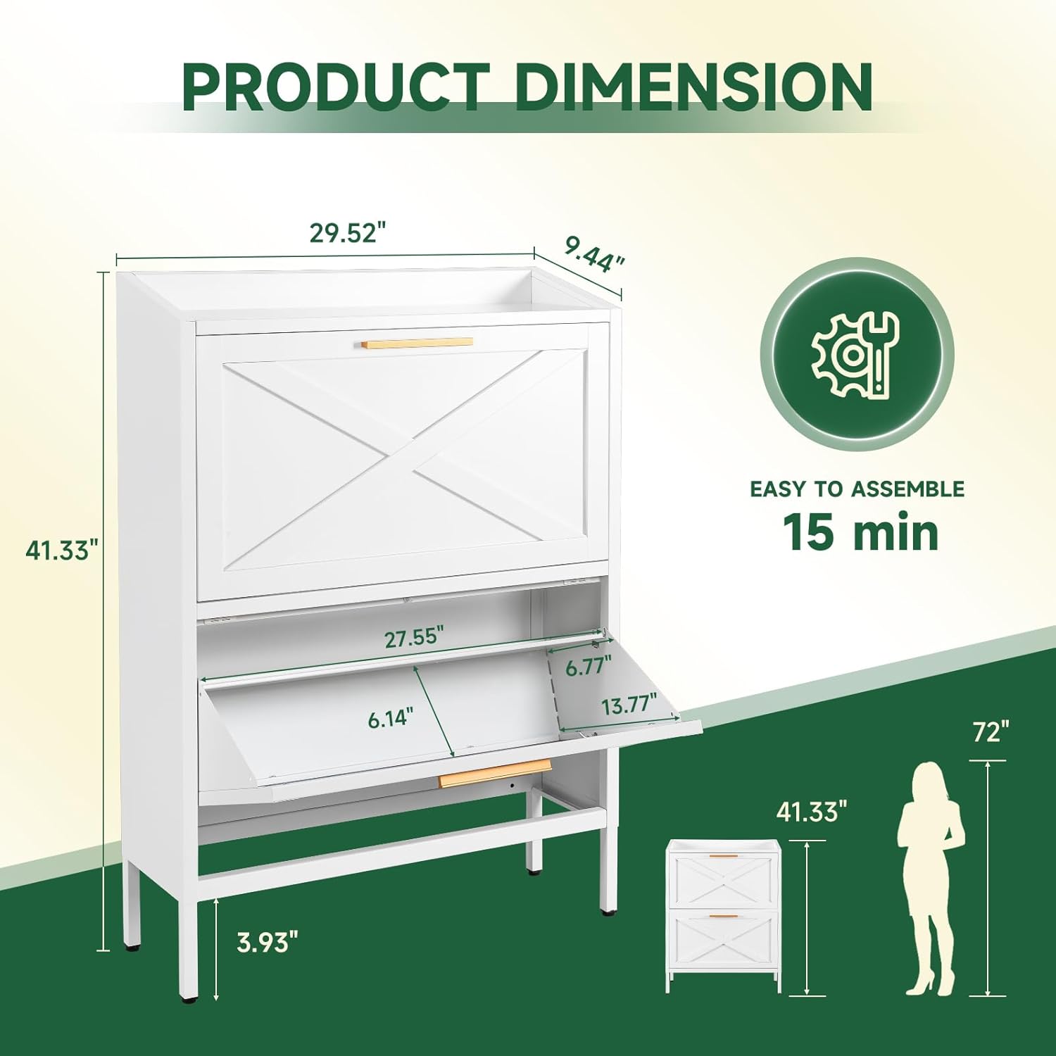 Letaya B0DYN4RZ4D Storage-Lockers - View #2