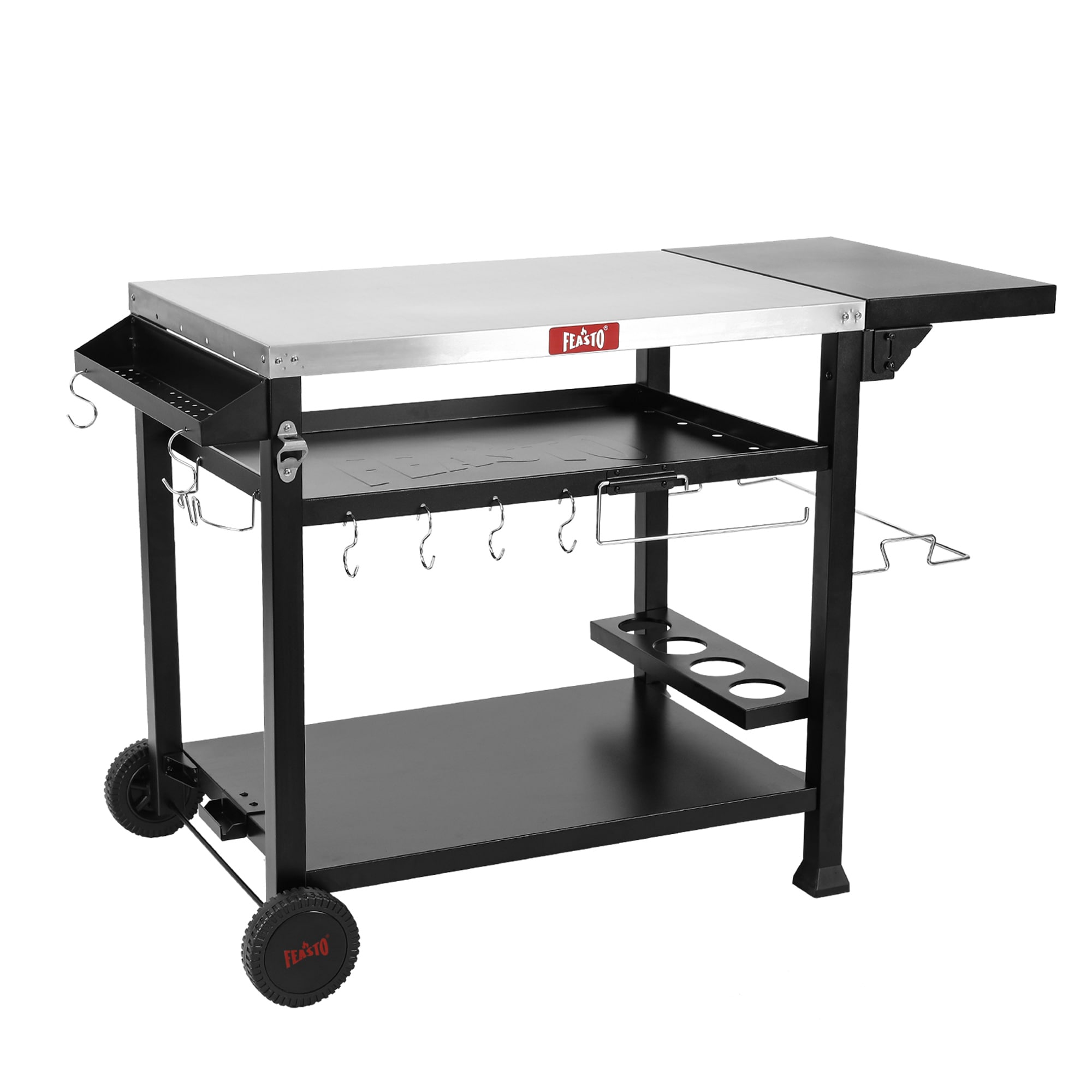 Feasto 845001L Stainless Steel Grill Cart 845001L Sansujyuku sansujyuku.com