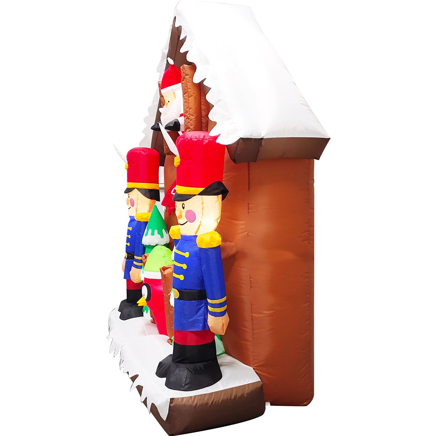 Fraser Hill Farm FHFSNTACCLK061-L Christmas-Inflatables - View #11