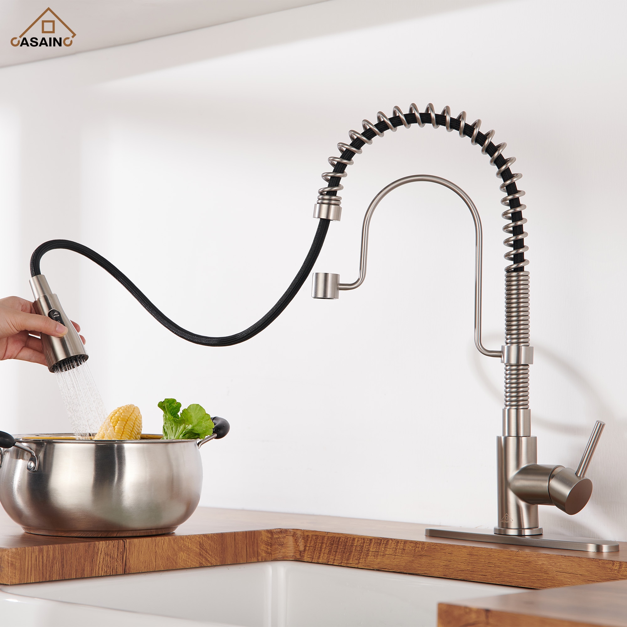 CASAINC KCLT0022-BN Kitchen-Faucets - View #6