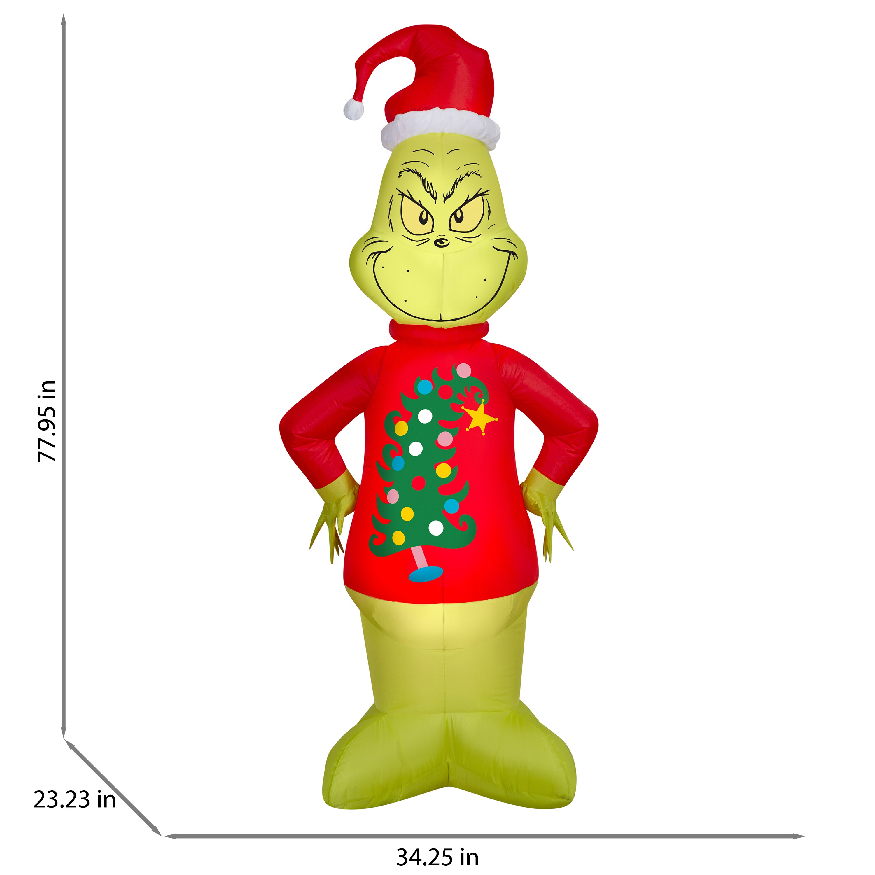 Grinch 883686 Christmas-Inflatables - View #3