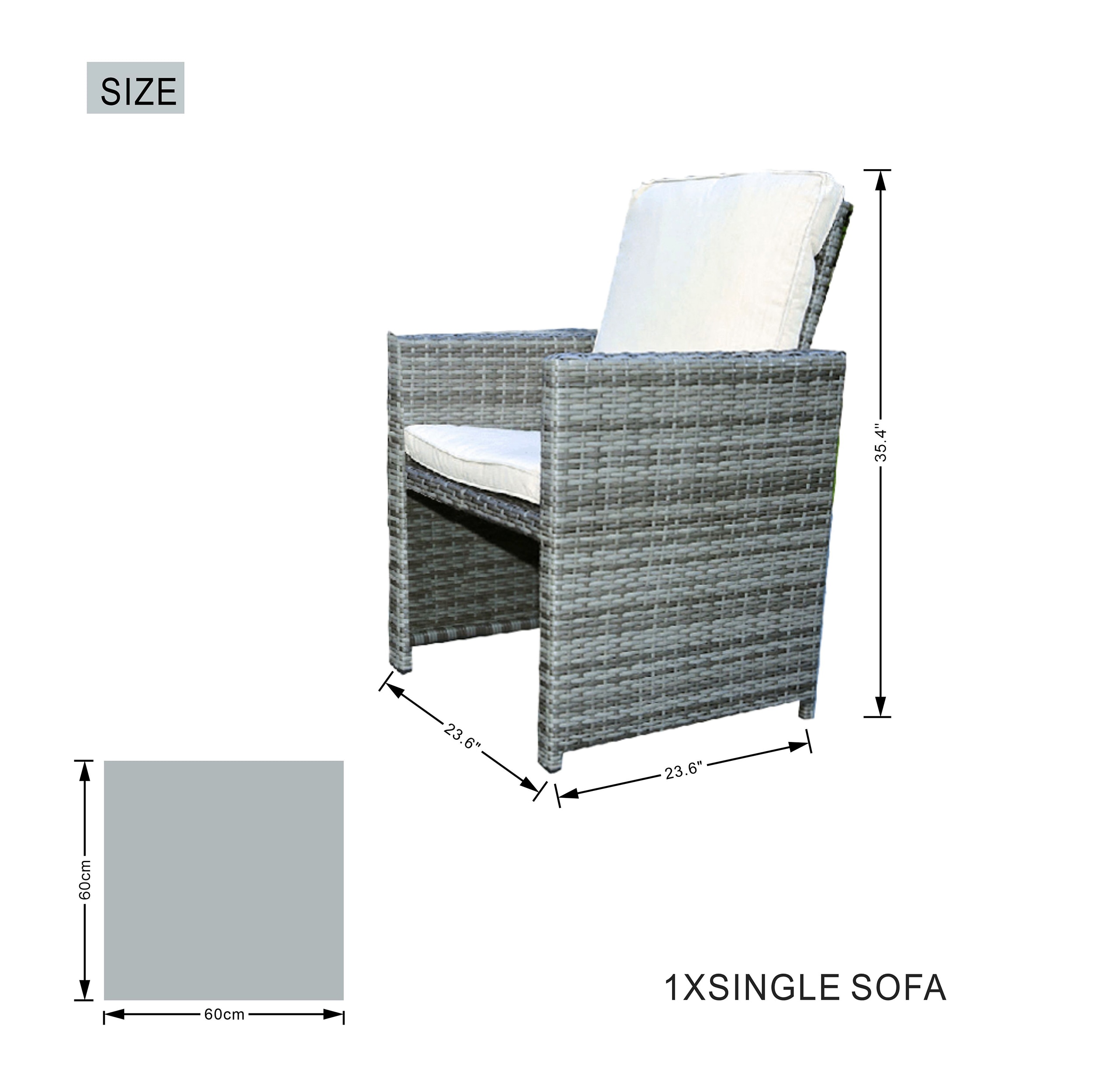 Moda Furnishings MOD-3233B-G Patio-Dining-Sets - View #3