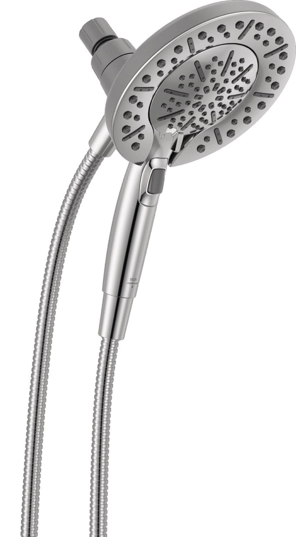 Delta 75578 In2ition 5 -Spray Chrome 6.63-in Round Dual/Combo Shower Head 1.75 GPM
