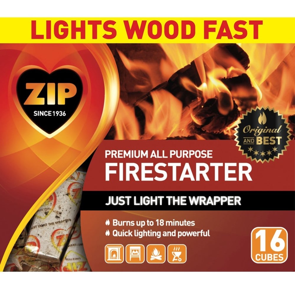 Zip 92096 1.09-lb Petroleum Firestarter 16 -Pack