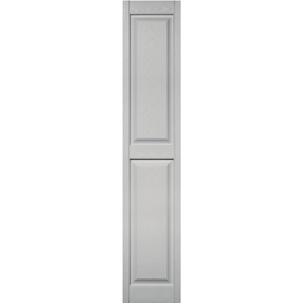 Vantage V4711475030 15.125-in W x 75.5-in H Paintable Paintable Raised panel Exterior Shutters ( 1.0 -Pack )