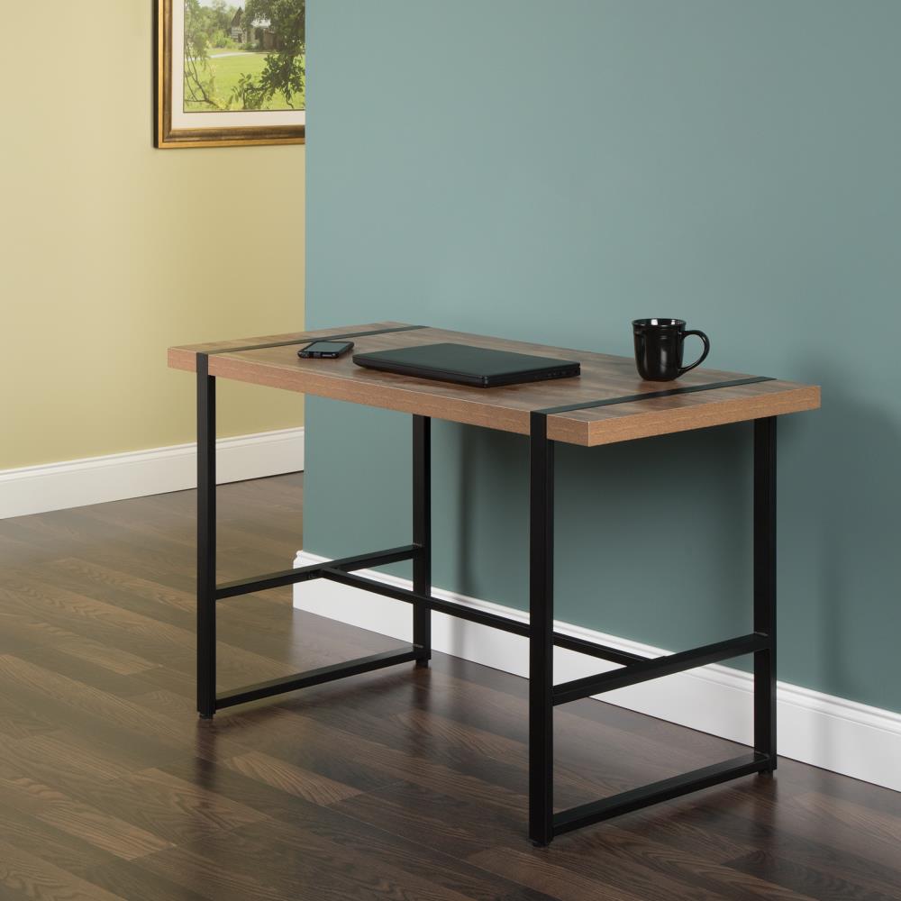 OFM 47.24-in Brown Traditional Computer Desk at Lowes.com