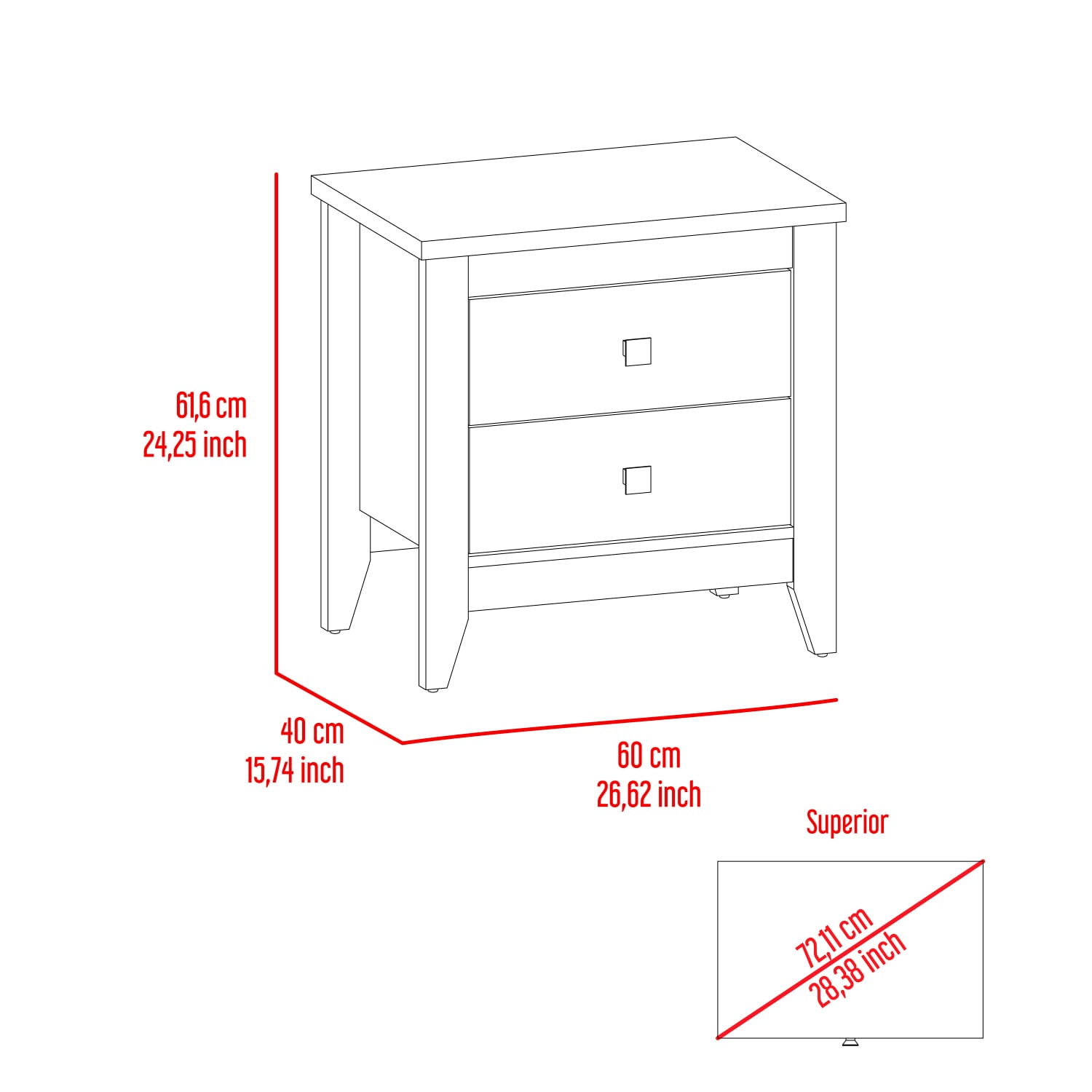 Streamdale Furniture B06280040 nightstands - View #8