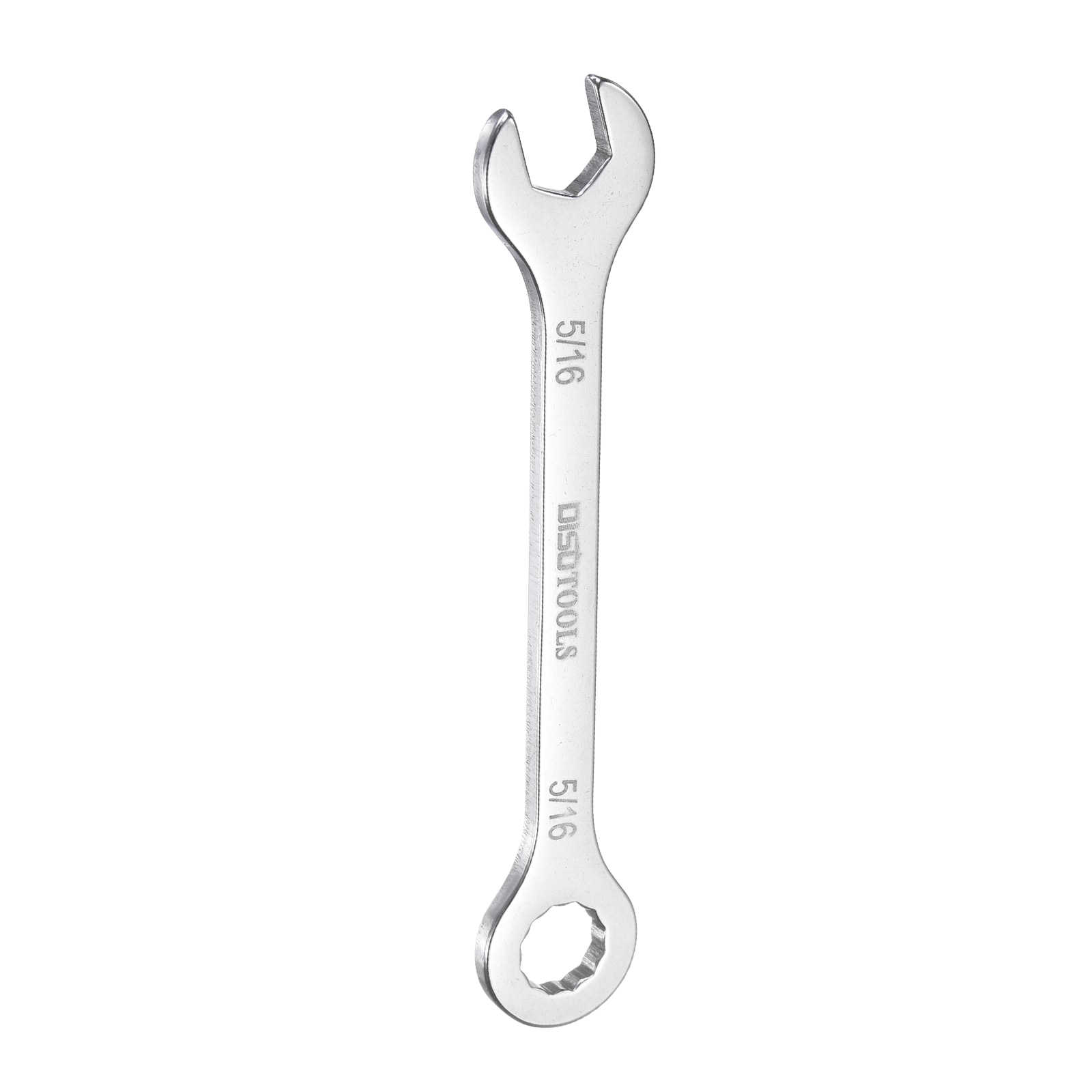 Harfington Thin Combination Wrench 5/16 Inch 30Cr13 Stainless Steel Quenching Polish Mini Combination Spanner with Offset 12-Point Box End and 15 Degree Angled Open End for Auto Repairs #S26050903UX0033