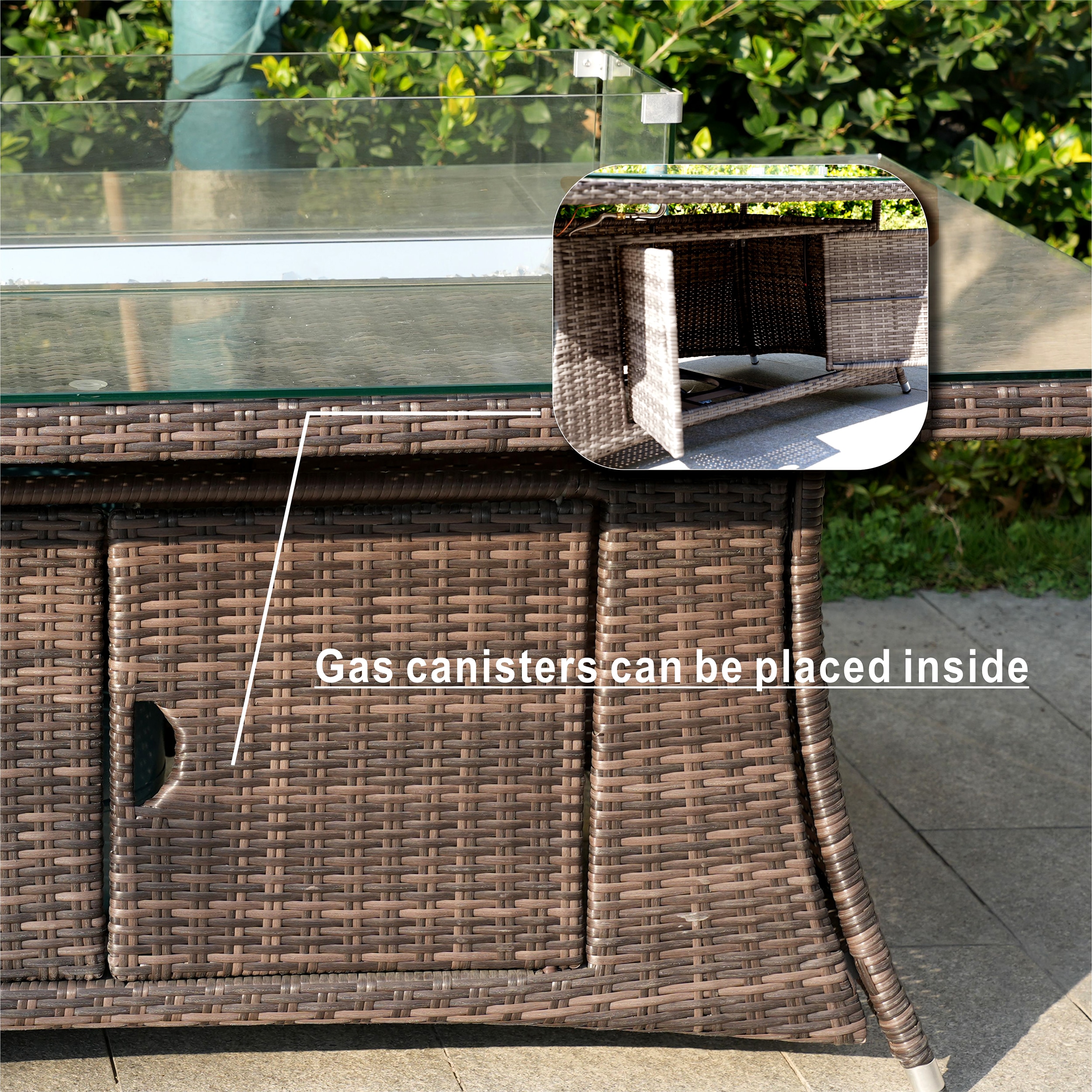 Moda Furnishings CMAG-1106-R Patio-Dining-Sets - View #5