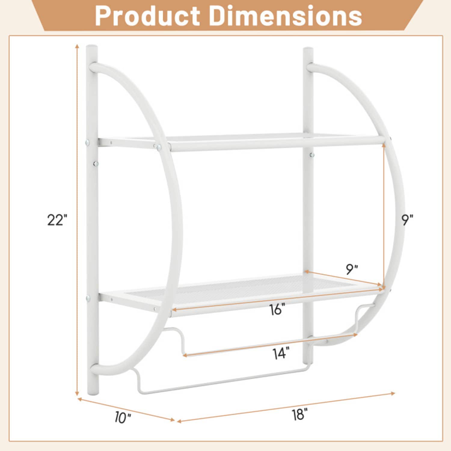 Mondawe MO-HW59244 Organizers-Drying-Racks - View #8