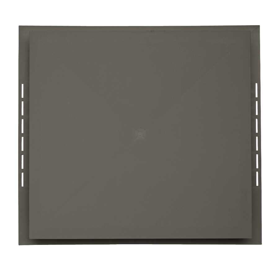 Ply Gem 139967 18.5-in x 16.75-in Shadow Vinyl Universal Mounting Block