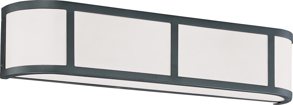  LW-SC528691 23.88-in 3-Light Aged Bronze Transitional Vanity Light