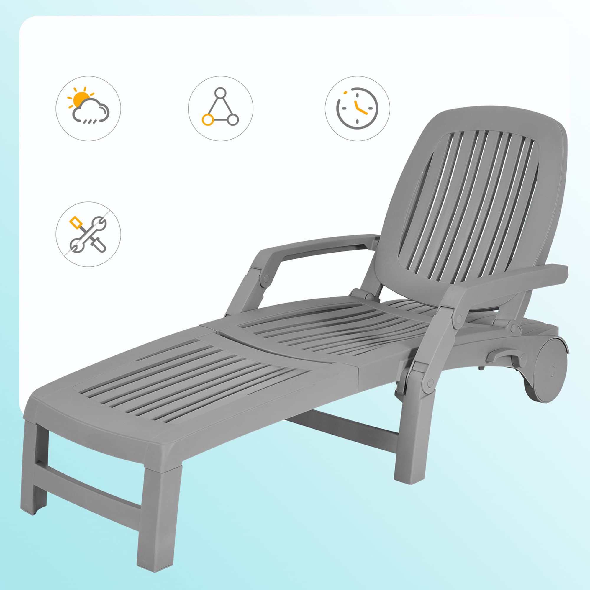 Costway OP70717TU Patio-Chairs - View #4