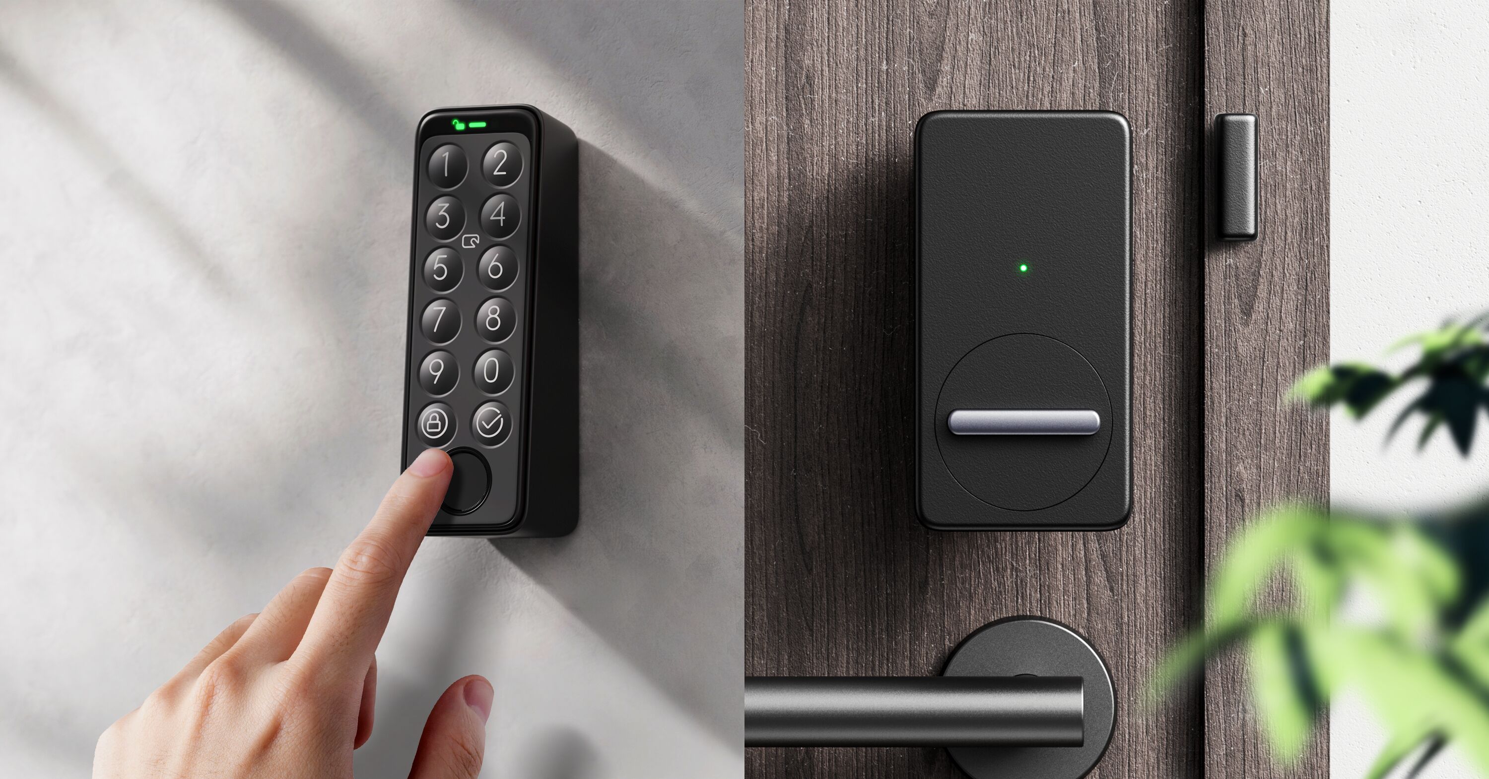 SwitchBot Smart Lock WiFi, Keyless Entry Door Lock, Smart Door Lock Front  Door, Electronic Smart Deadbolt, Fits Your Existing Deadbolt in