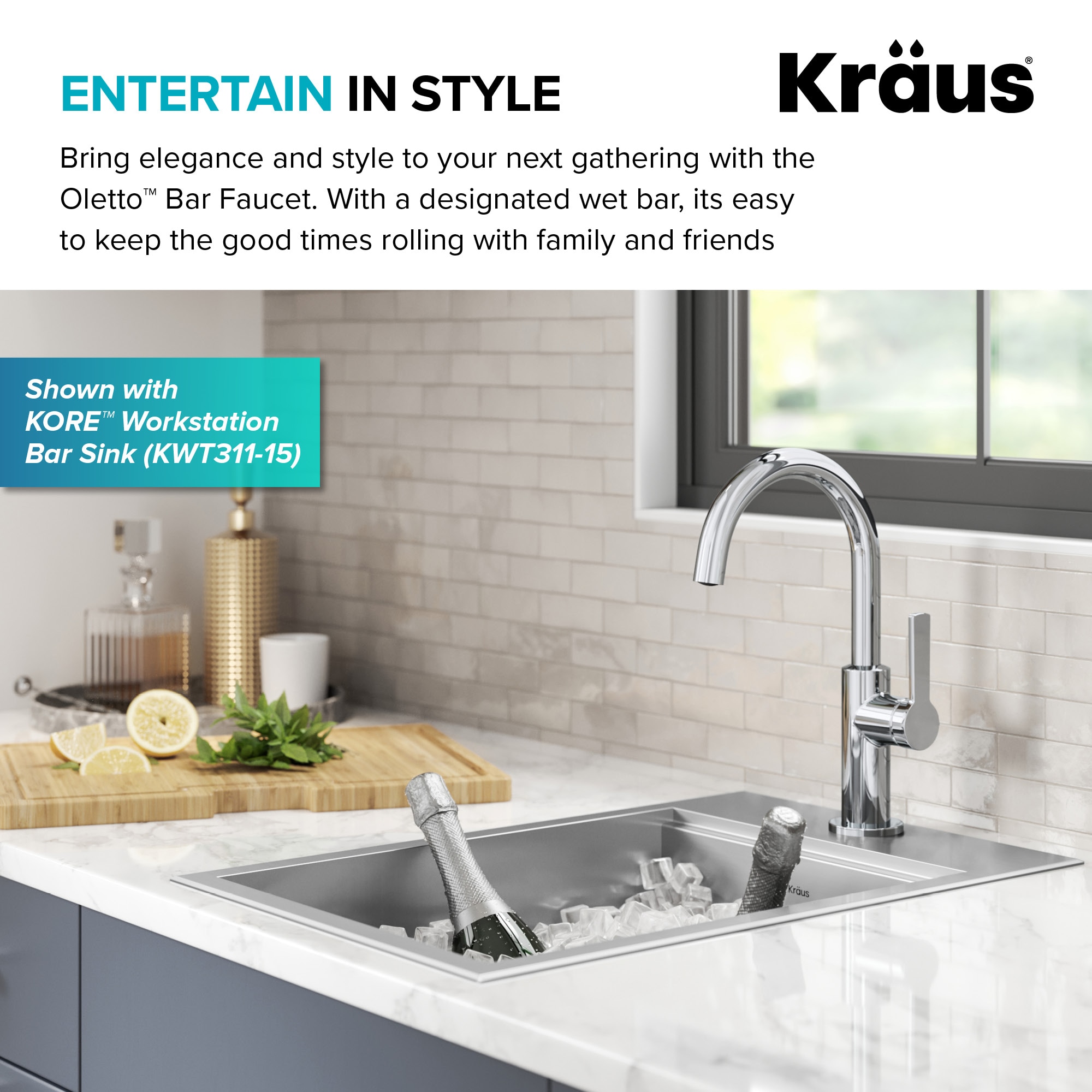 Kraus KPF-2822CH Kitchen-Faucets - View #9