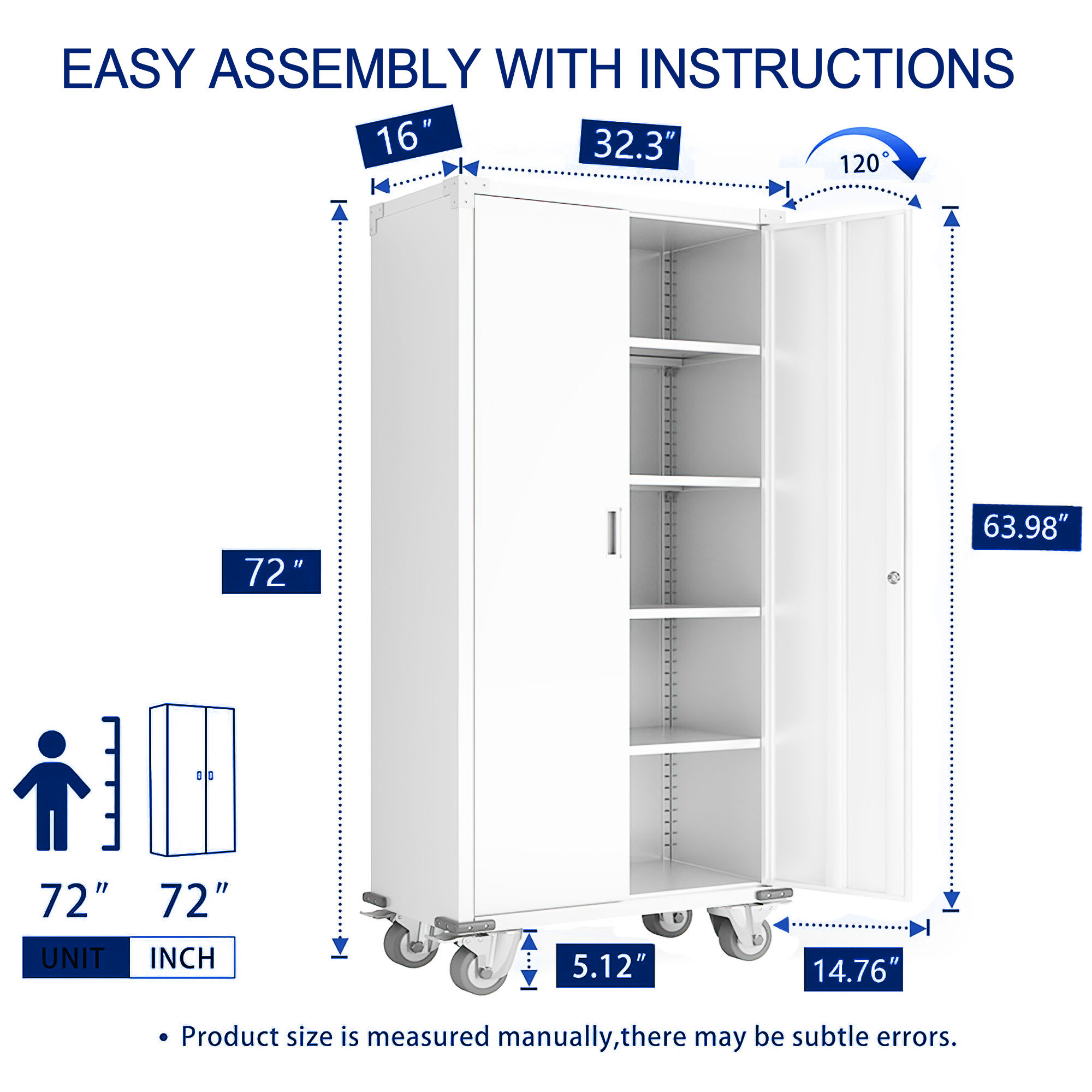 AOBABO 327045 Utility-Storage-Cabinets - View #2
