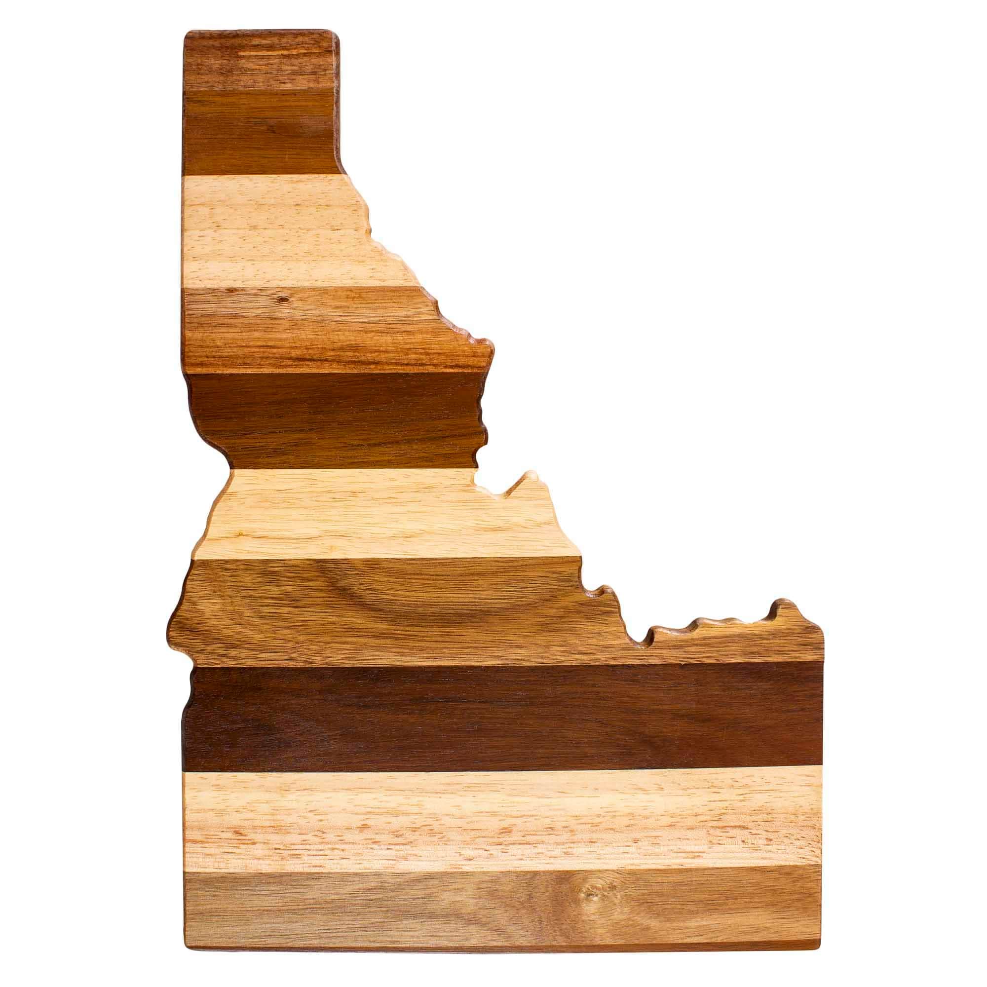 Totally Bamboo Rock and Branch Shiplap Idaho Wood Serving and Cutting Board