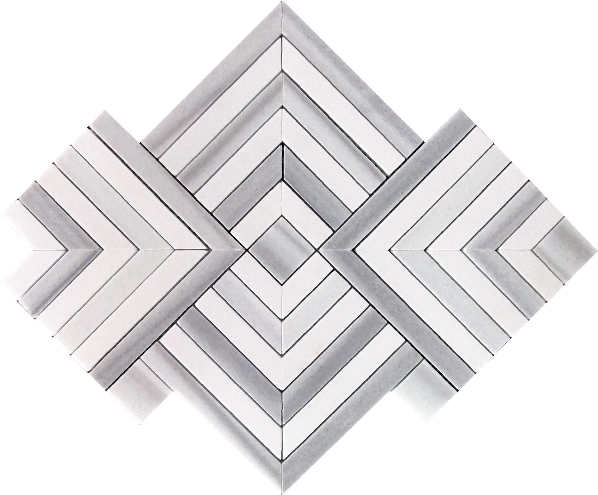Apollo Tile APLMRM88S17A Zebra Fossil Gray 10-in x 10-in Polished Natural Stone Patterned Floor and Wall Tile (3.47-sq. ft/ Carton)