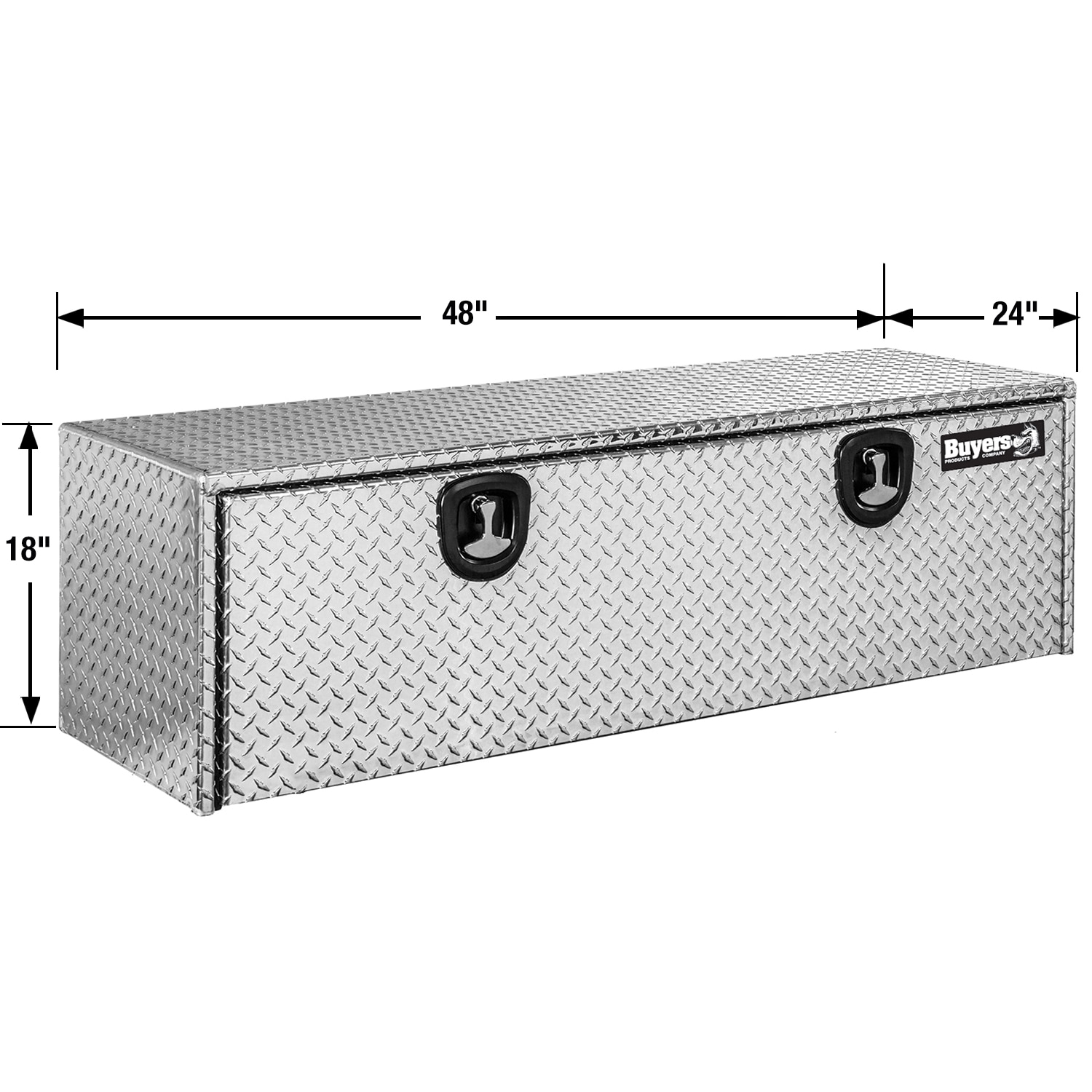 Buyers Products 24-in x 48-in x 18-in Aluminum Underbody Truck Tool Box 1705120 Sansujyuku sansujyuku.com