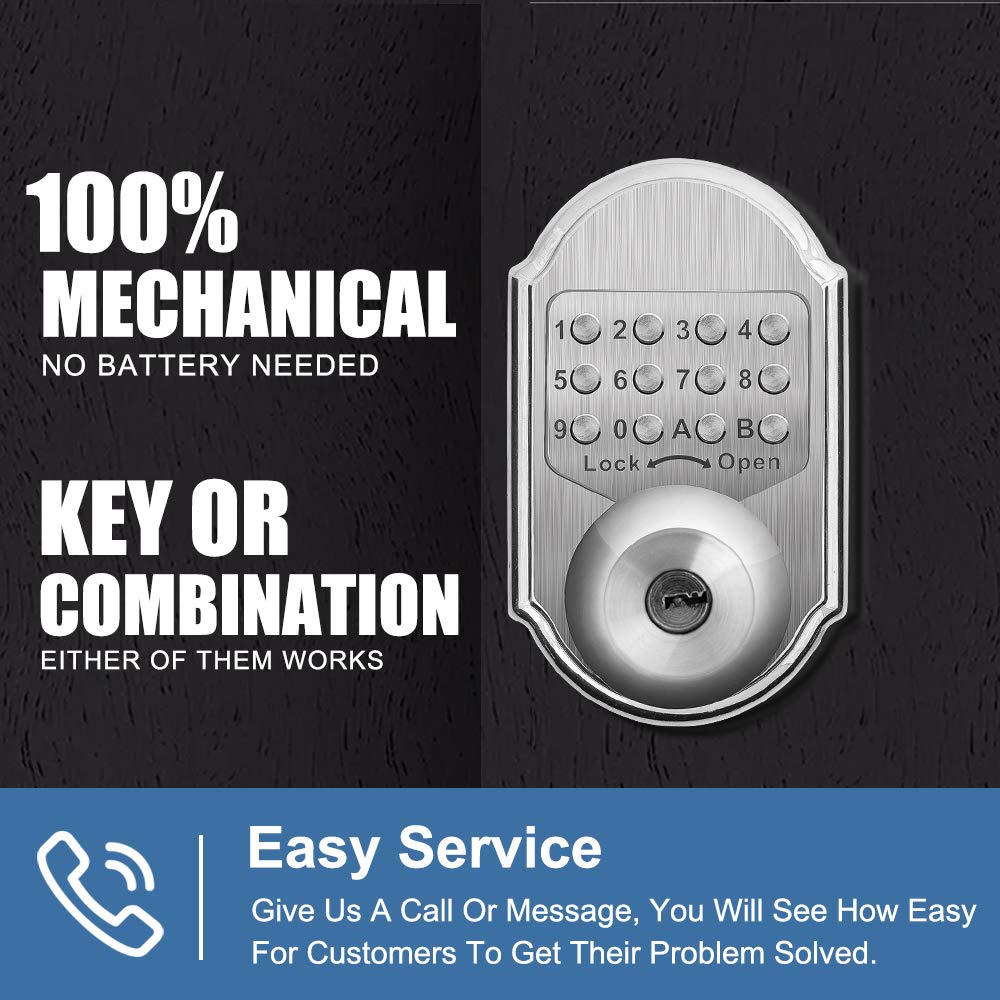 AOIZGMY LAZ0828Z0426 Electronic-Door-Locks - View #5