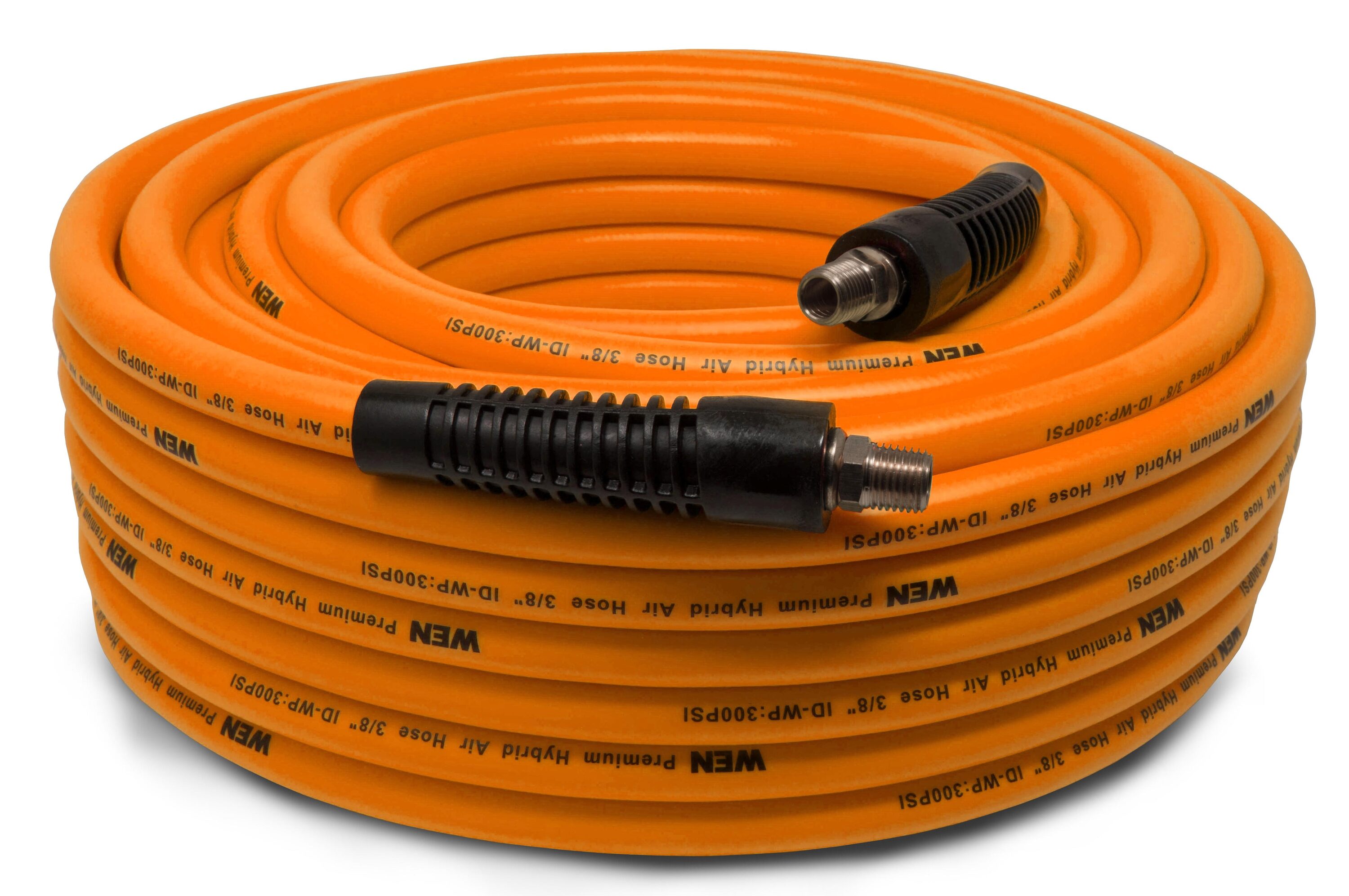 1/4-Inch x 100-Foot PVC/Rubber Hybrid Air Hose with 1/4-Inch NPT Brass  Fittings - Estwing