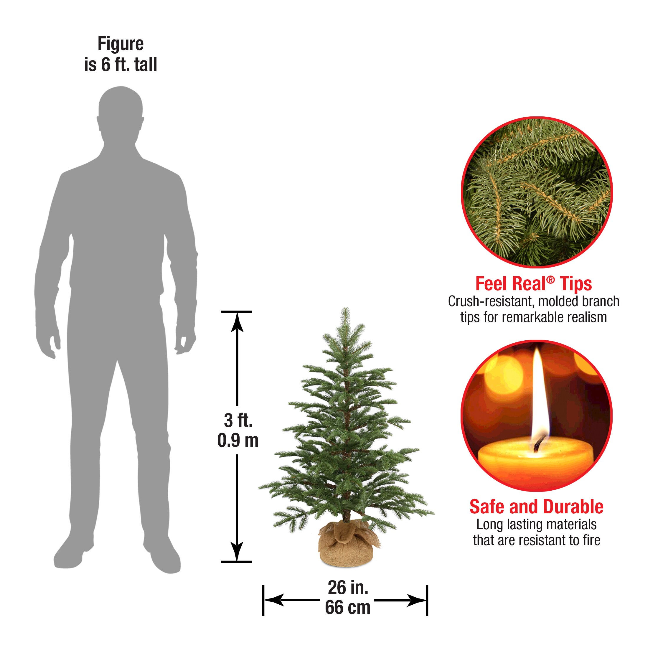 National Tree Company PENG4-702-30-1 Artificial-Christmas-Trees - View #5