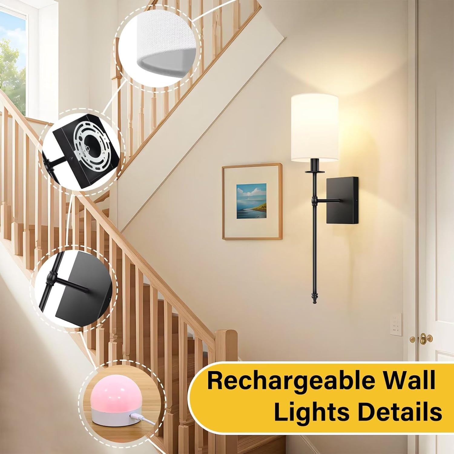 Nordic Hygge YF-0815-BK-1 Outdoor-Wall-Lighting - View #7