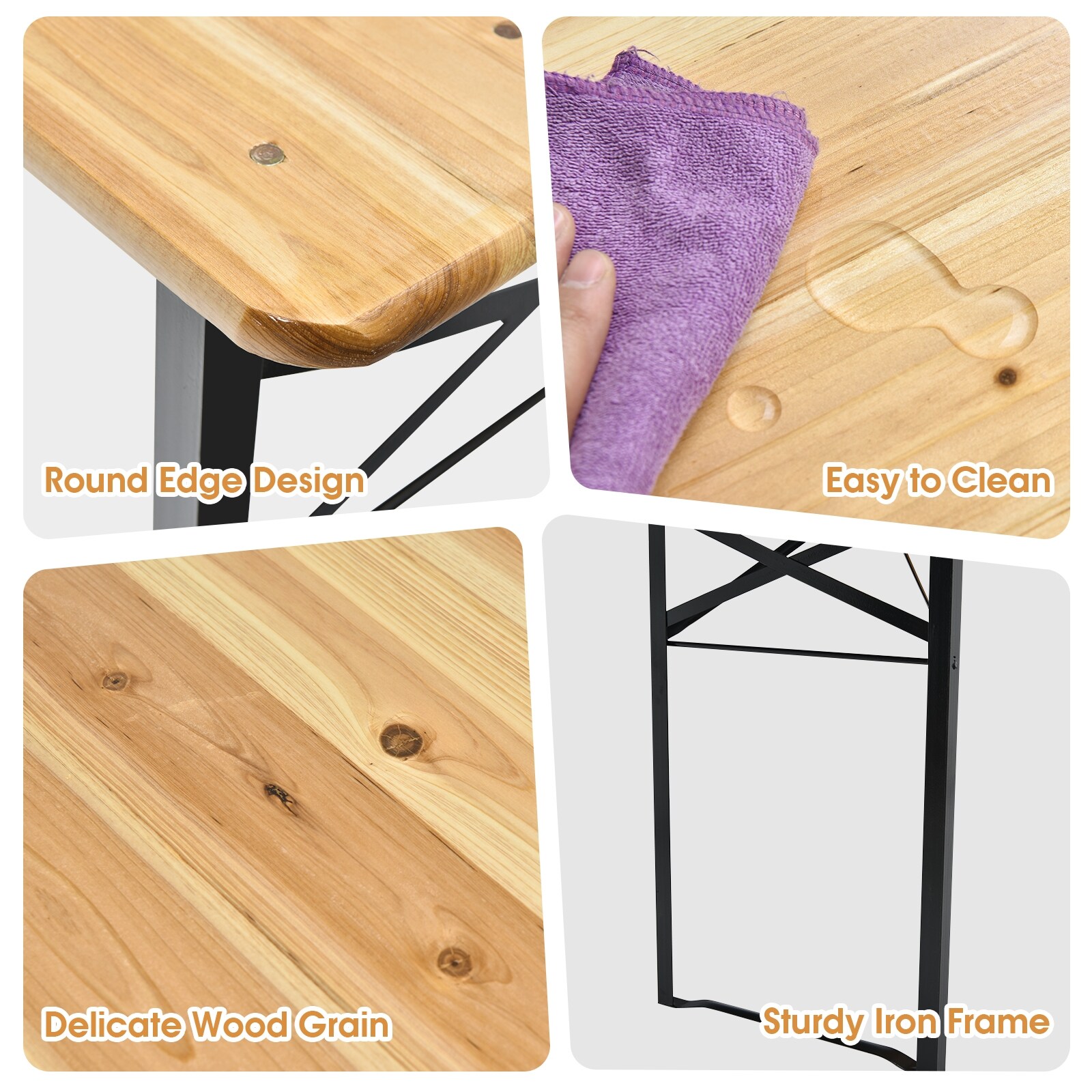 CASAINC WF-OP70433-LA Patio-Tables - View #9