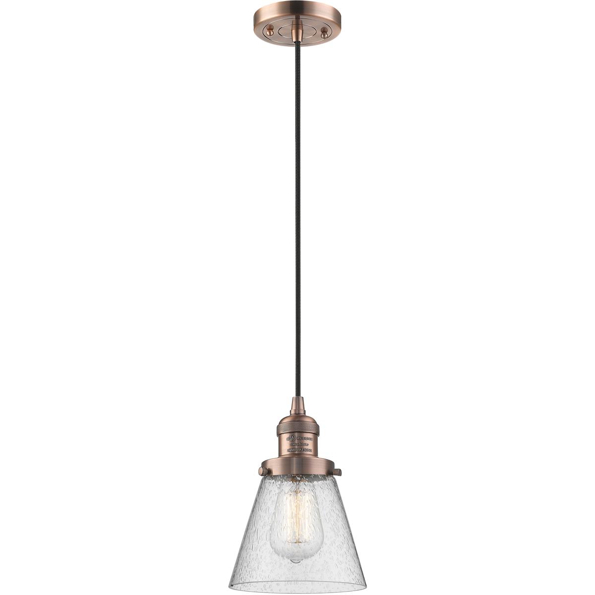 Innovations Lighting 201C-AC-G64 201C-AC-G64 Franklin Restoration Cone Mini Pendant