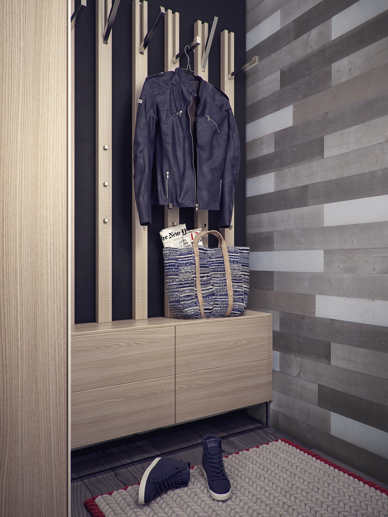 Kingsman Hardware PS16-MIX-BW Wall-Panels - View #5