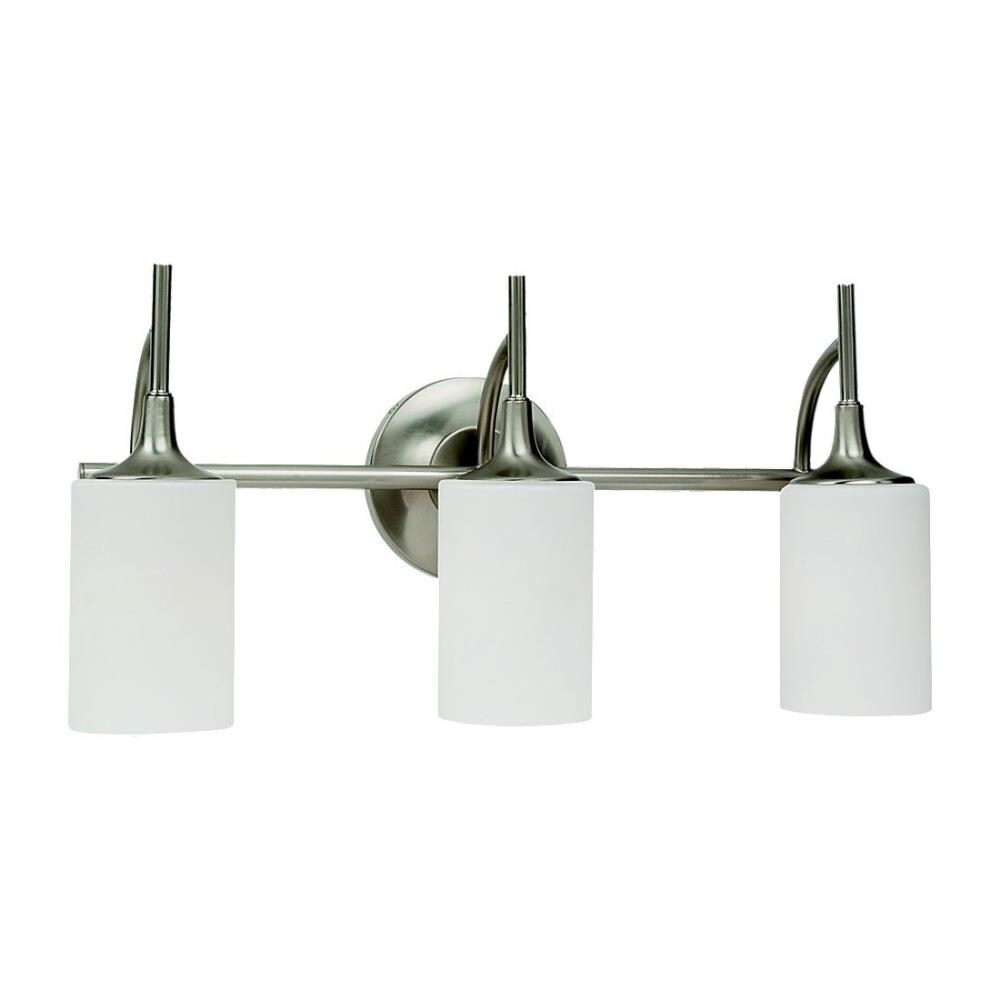 Sea Gull Lighting Stirling Brushed Nickel Modern/Contemporary Drum Pendant Light
