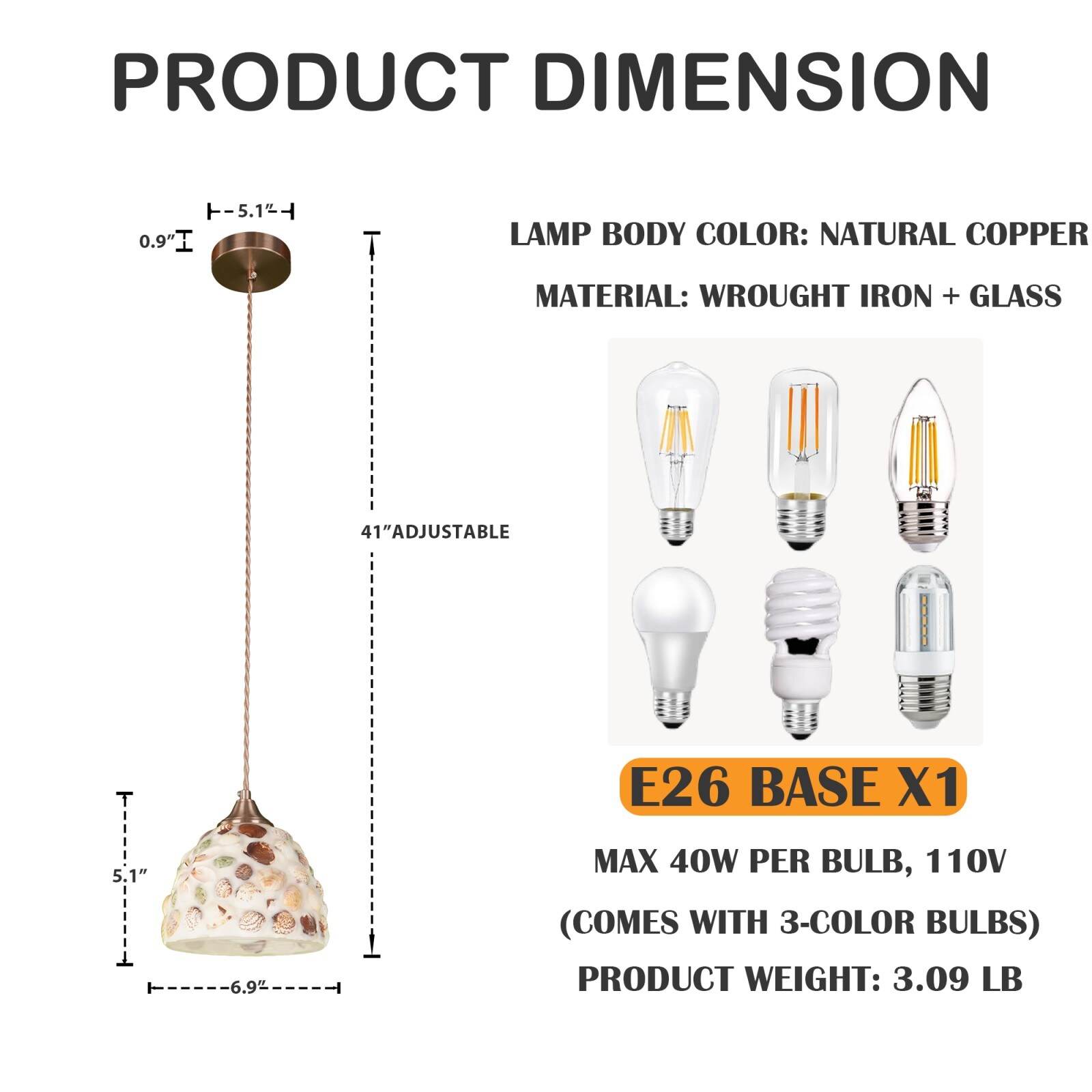 EFPERFECT DS-DY144 Pendant-Lights - View #9