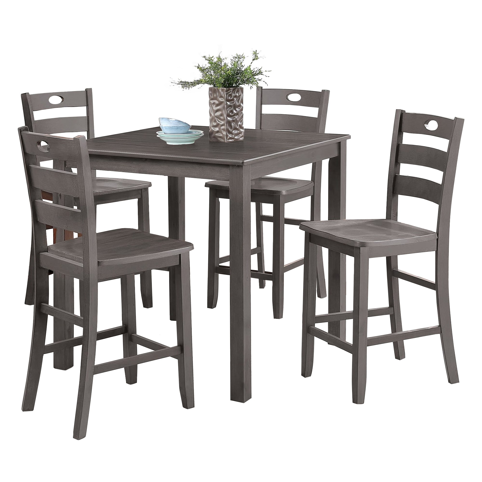 IHOMEadore MDFM3419GY-PT-5PK Dining-Sets - View #8
