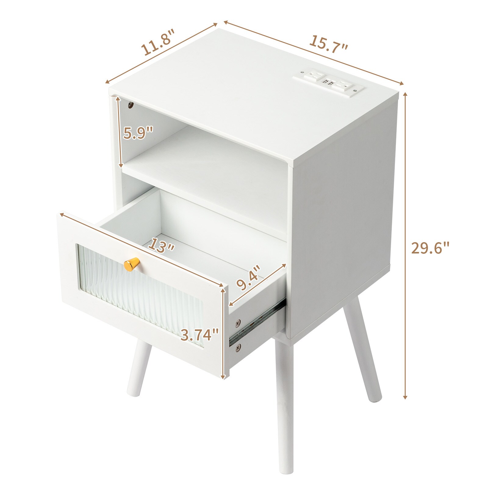 Outopee LO1G52004615 nightstands - View #5