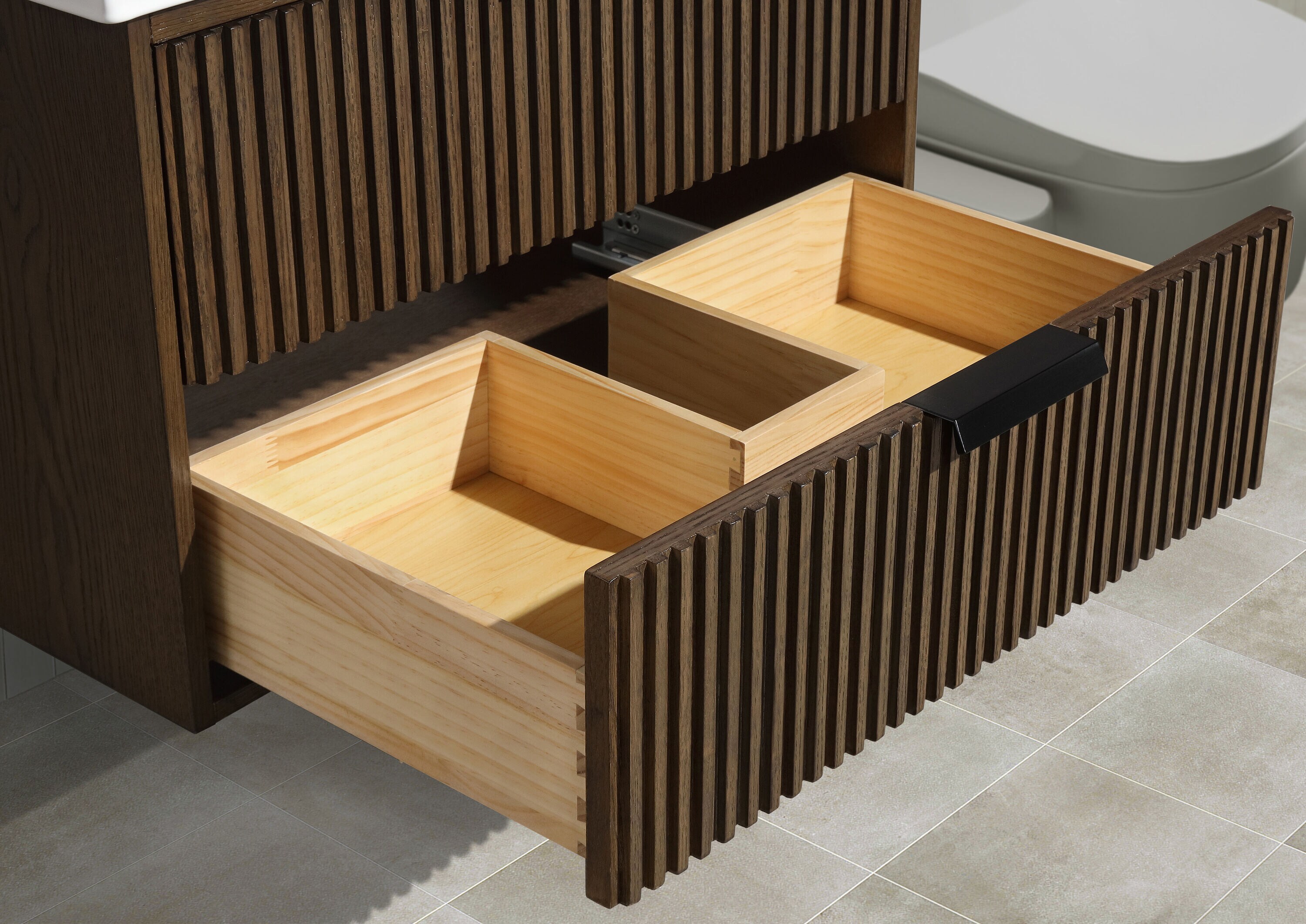 Ari Kitchen & Bath AKB-DIEGO-30-WALNUT Bath-Vanity-Combo - View #7