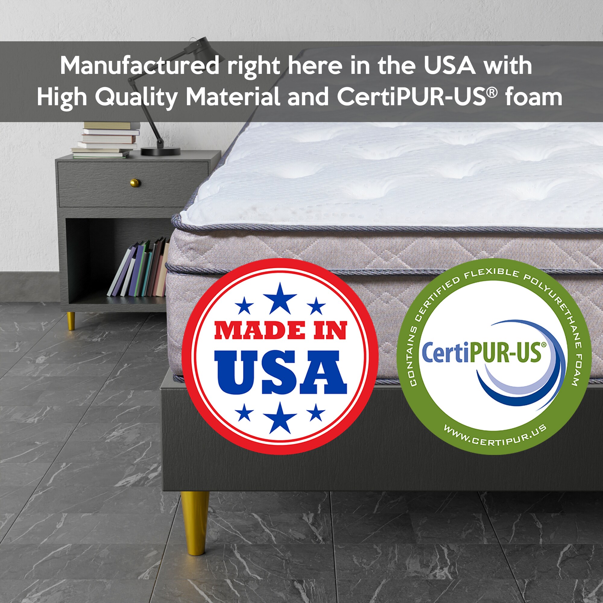Glance PC9001-6/6-1 Mattresses-Boxsprings - View #3