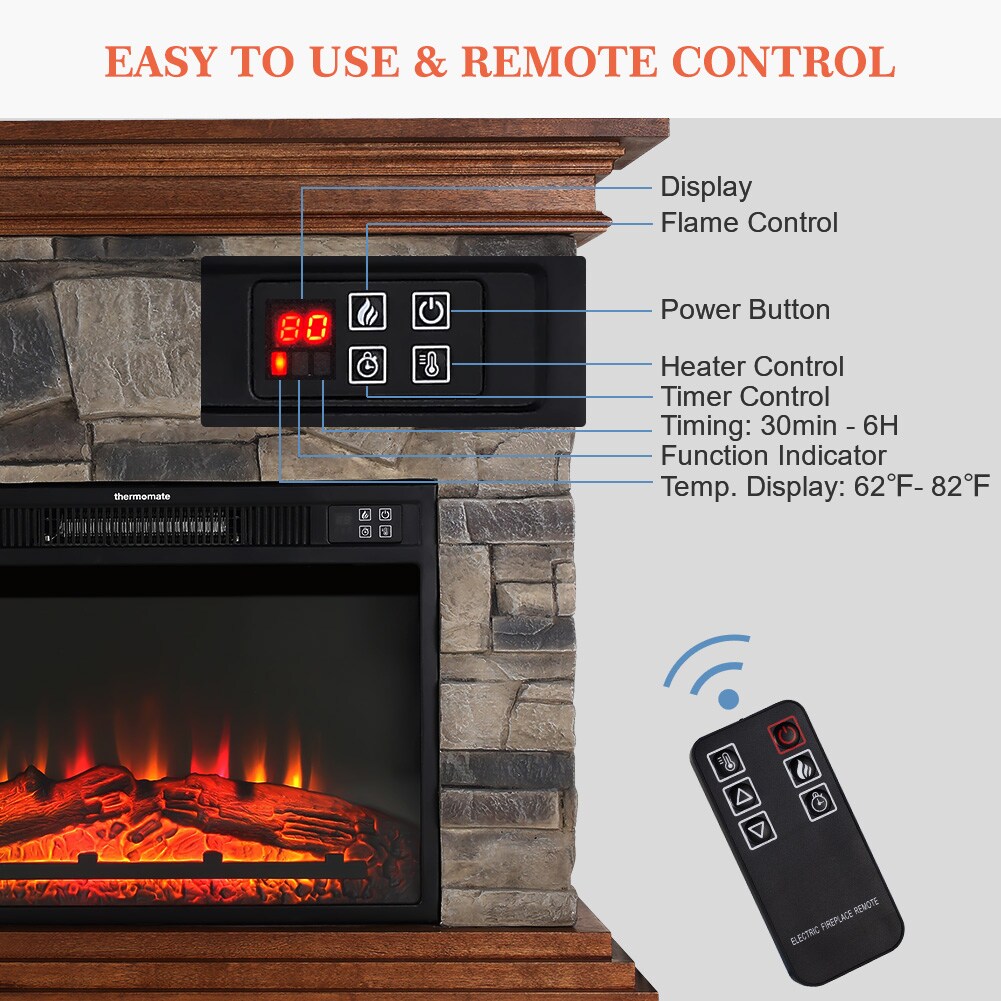 Thermomate CEFB4023 Electric-Fireplaces - View #4