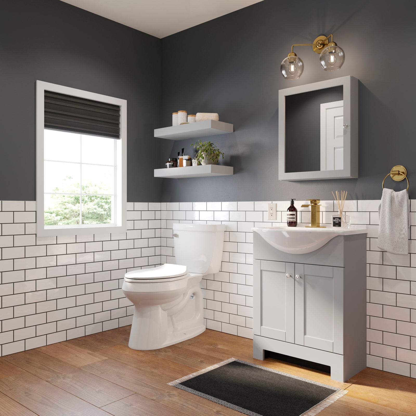 Style Selections 55J20-SS Bathroom-Medicine-Cabinets - View #8